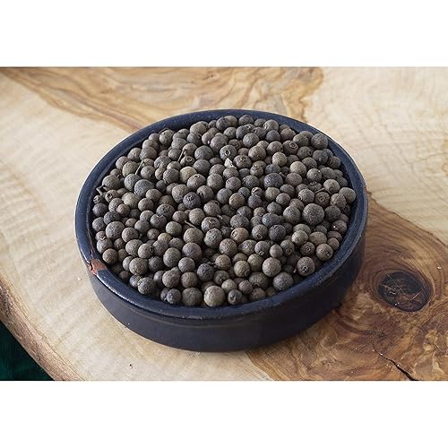 Miniatura 3 de Cerez Pazari Pazari - Pimienta de Jamaica entera de 4.4 onzas de grado premium, 100% natural, recién empaquetada, sin OMG, sin gluten, sin