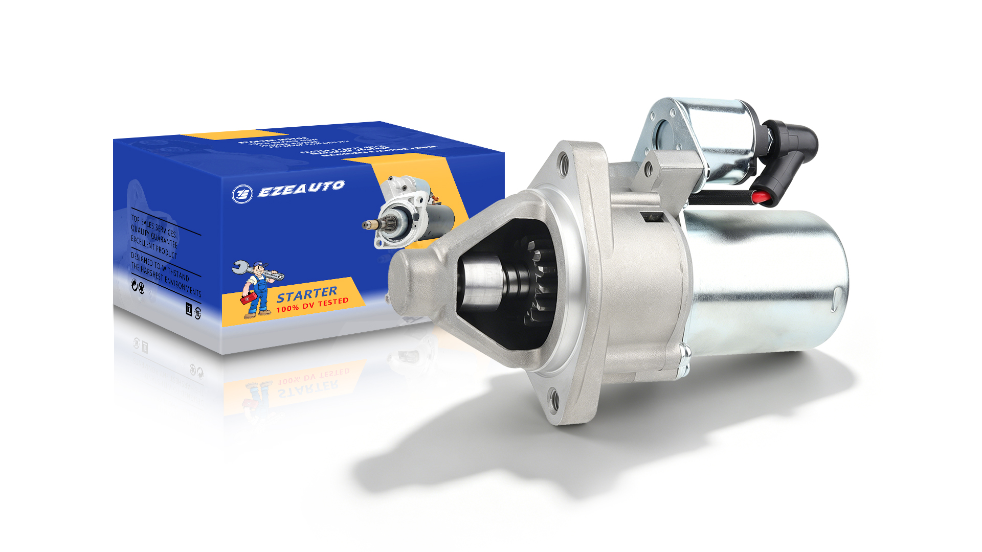 Image of Ezexpreze Honda GX340 GX390 GX420 18513 Starter 11-13HP Toro Dingo TX-413 2004 2005 2006 2007 2008 410-52044 128000-2750 128000-3400 31210-ZE3-013 31210-ZE3-023 9712809-275 113231 DB5B6 DB5B8 SND0288