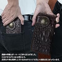 Amazon | [ASIAN ZACCA] 財布 メンズ バイカーズウォレット 長財布