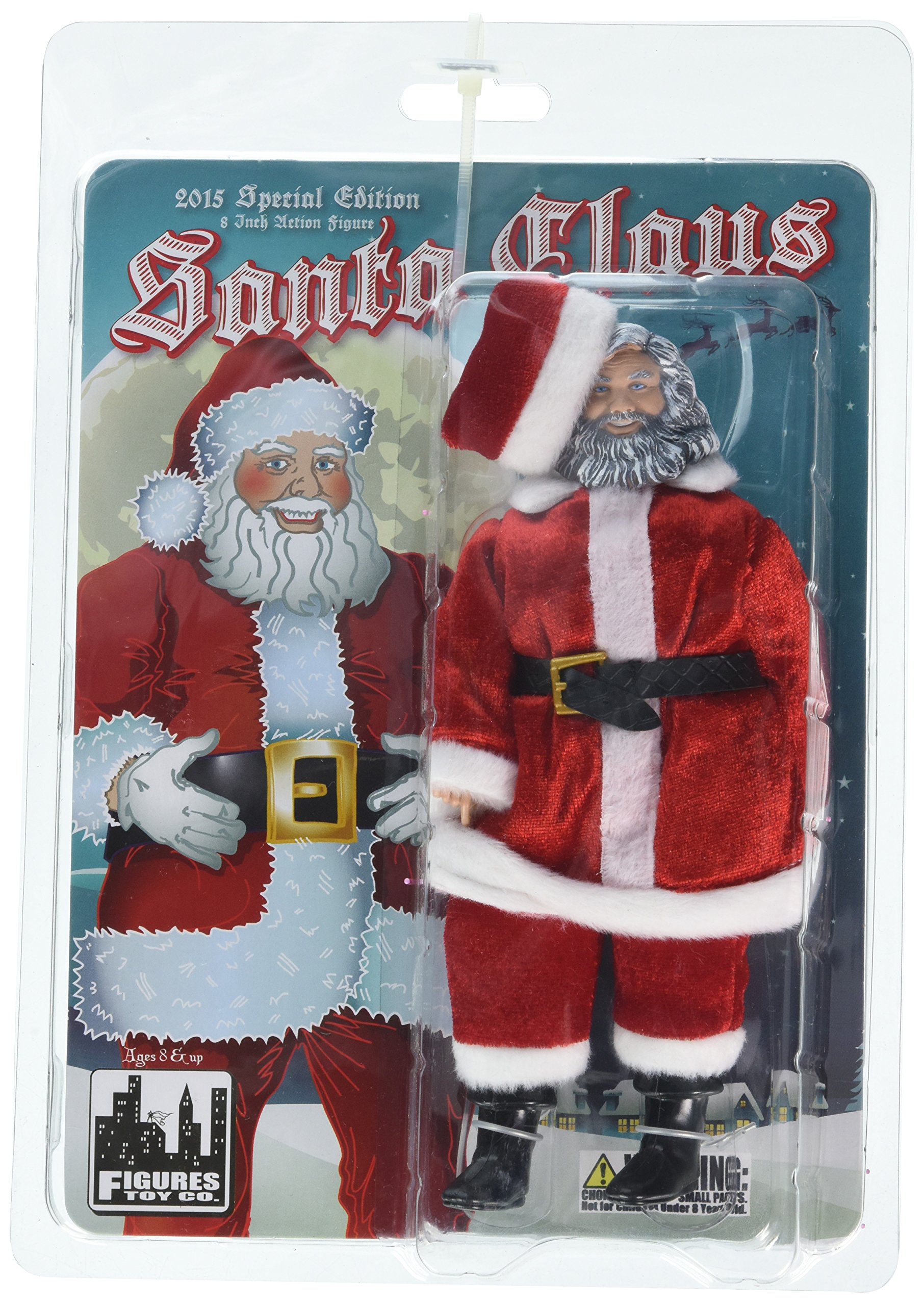 Amazon.com: Figures Toy Company Santa Claus 8 Inch Action Figure