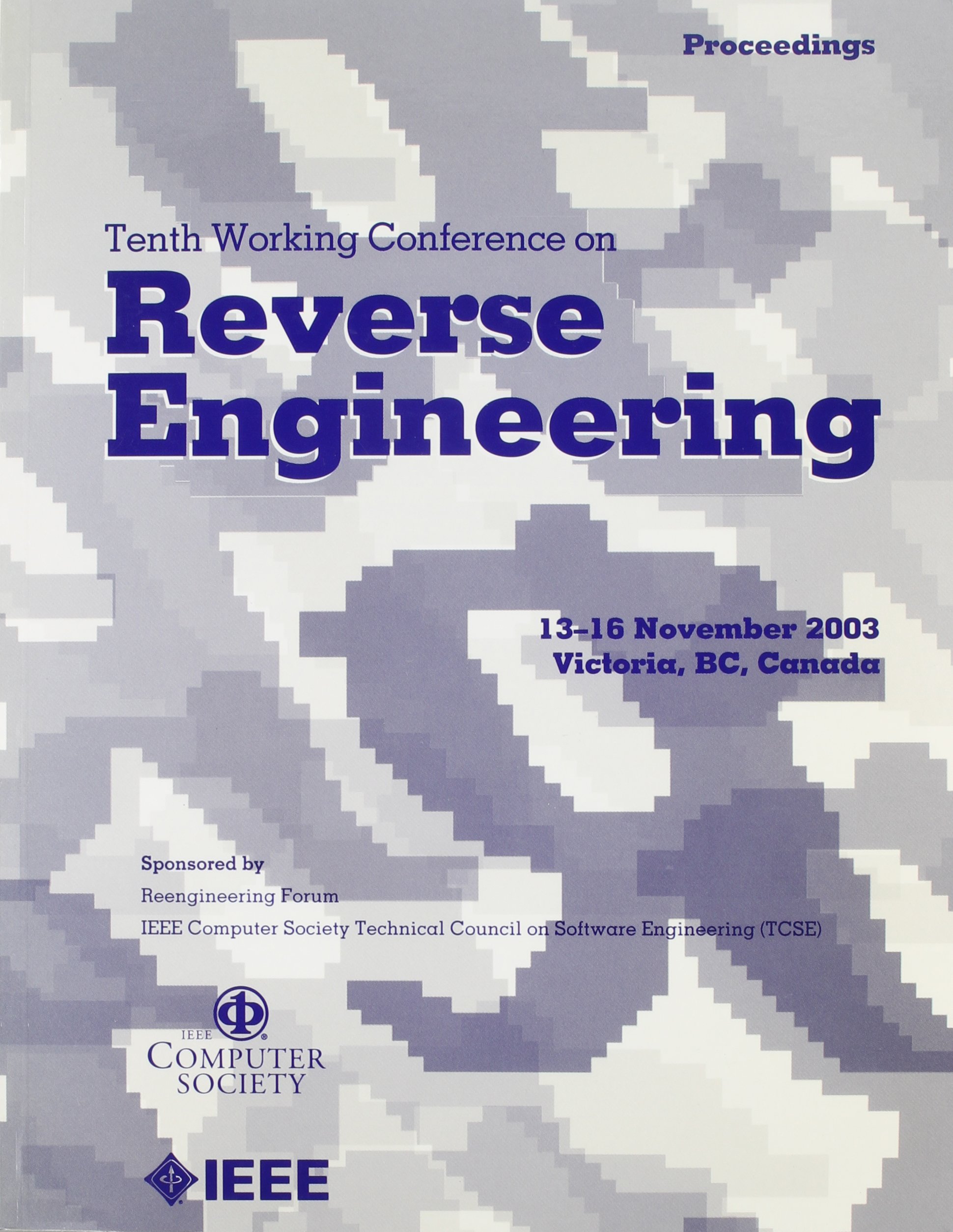 10th Working Conference On Reverse Engineering Wcre 2003
