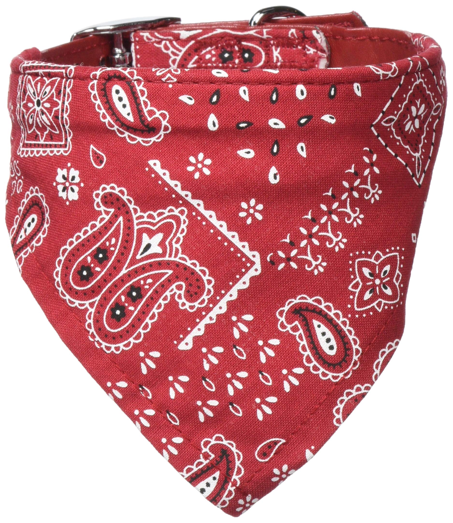 Amazon | 神戸工房 バンダナ インダス LL 赤 [バンダナ付き首輪