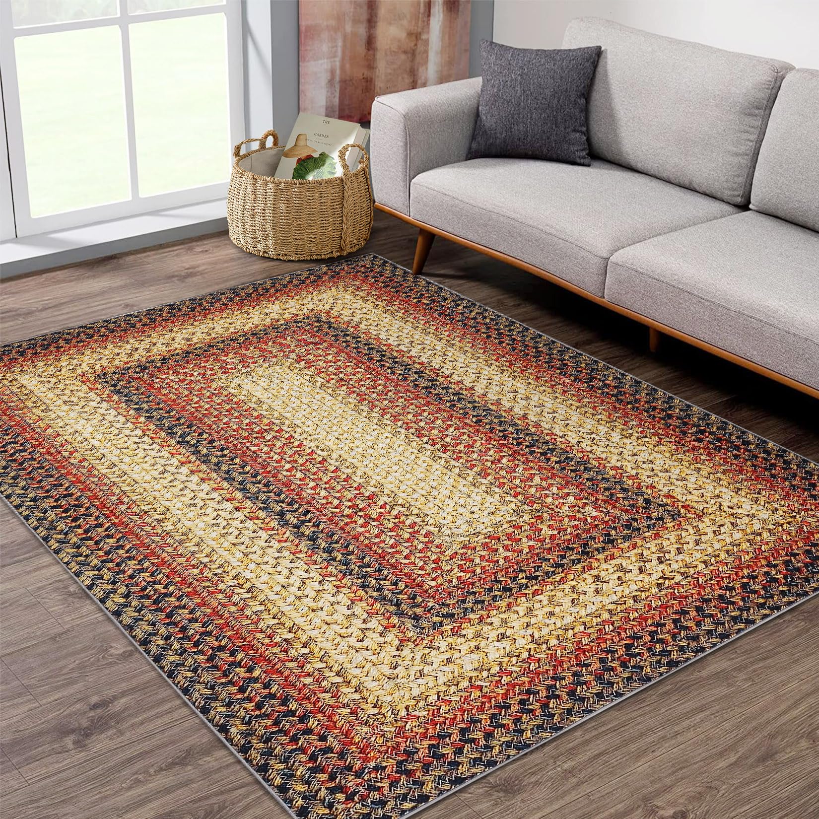 Amazon.com: ROYHOME Washable Rug 3x5 Small Indoor Area Rug Modern Throw ...
