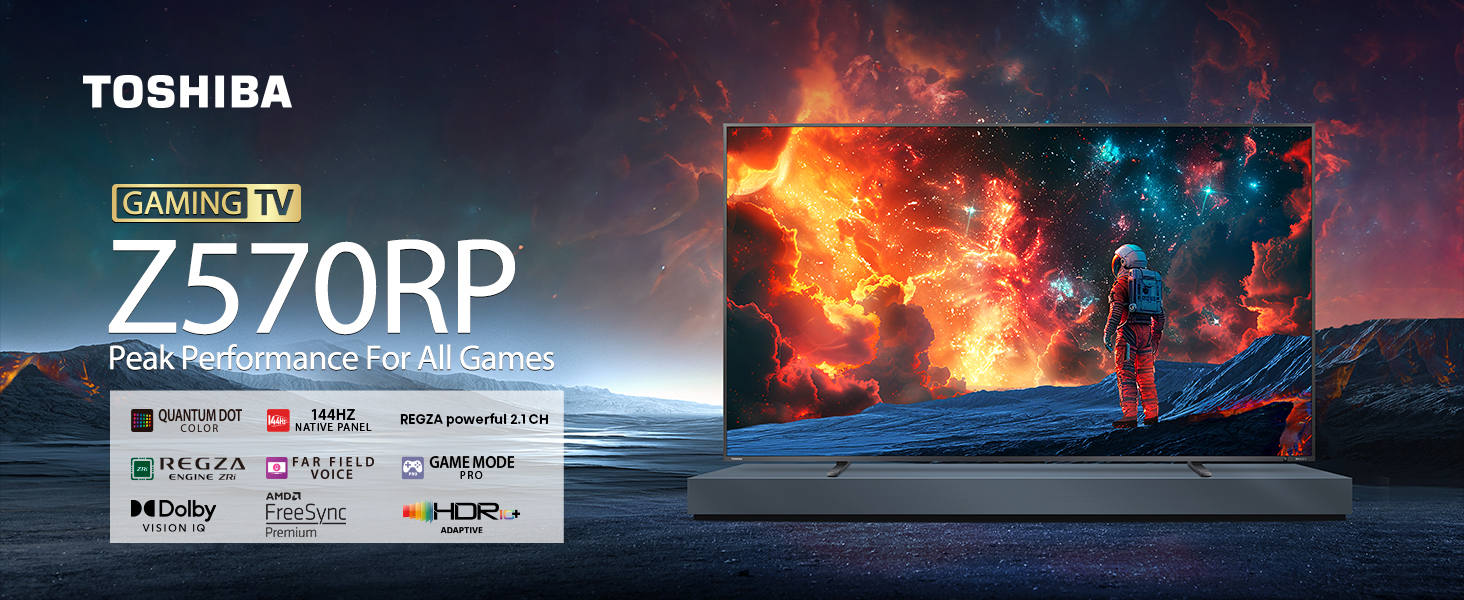 Toshiba 254 cm (100 Inches) 4K Ultra HD Smart QLED TV | Dolby