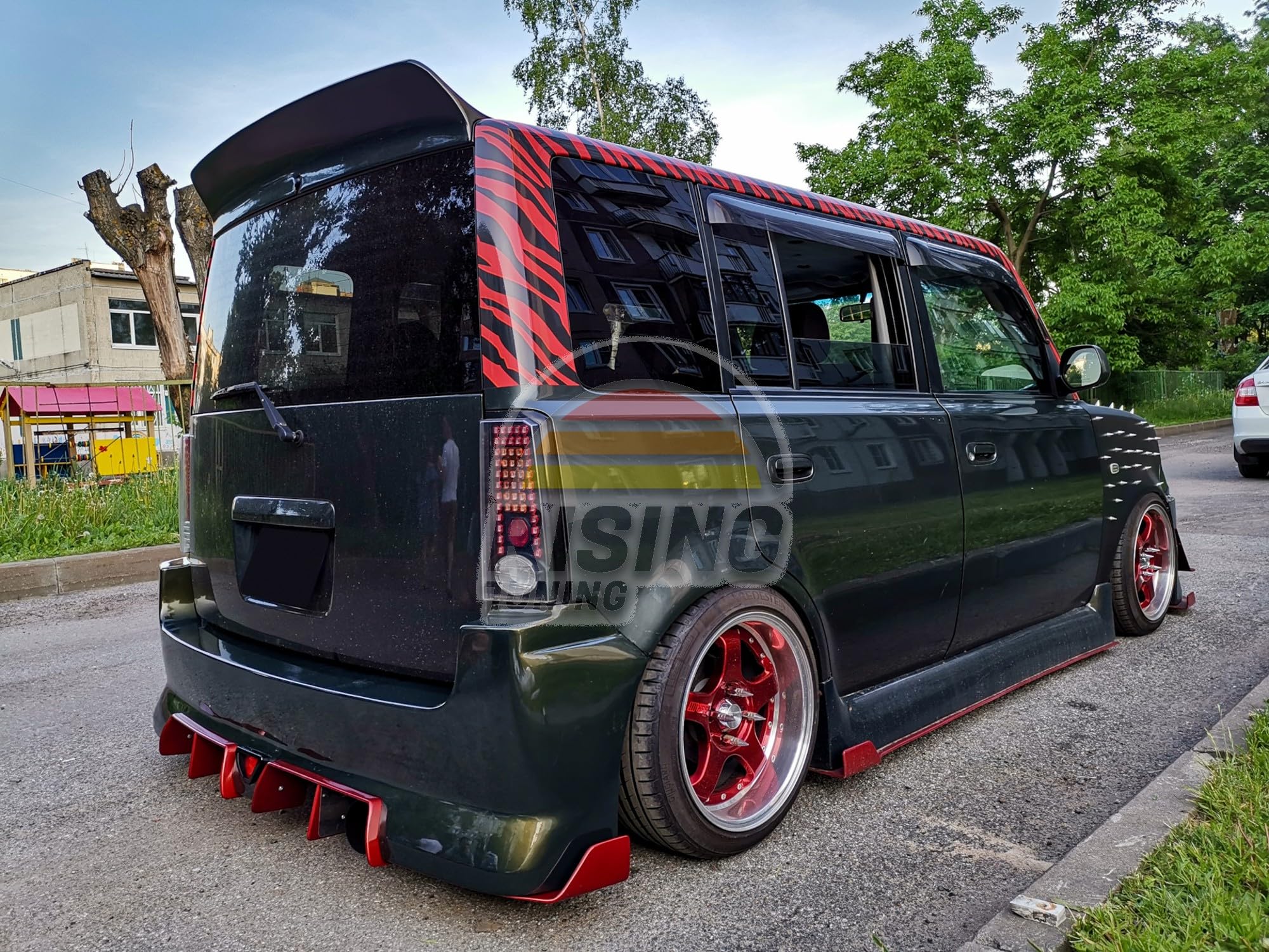 RisingTuning Rear Duckbill Wing Spoiler for Toyota bB, Scion xB