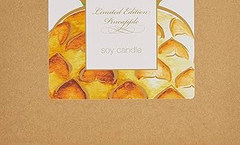 マリエオーガニック　パイナップル　キャンドル ソイキャンドル Pineapple – Malie Organics