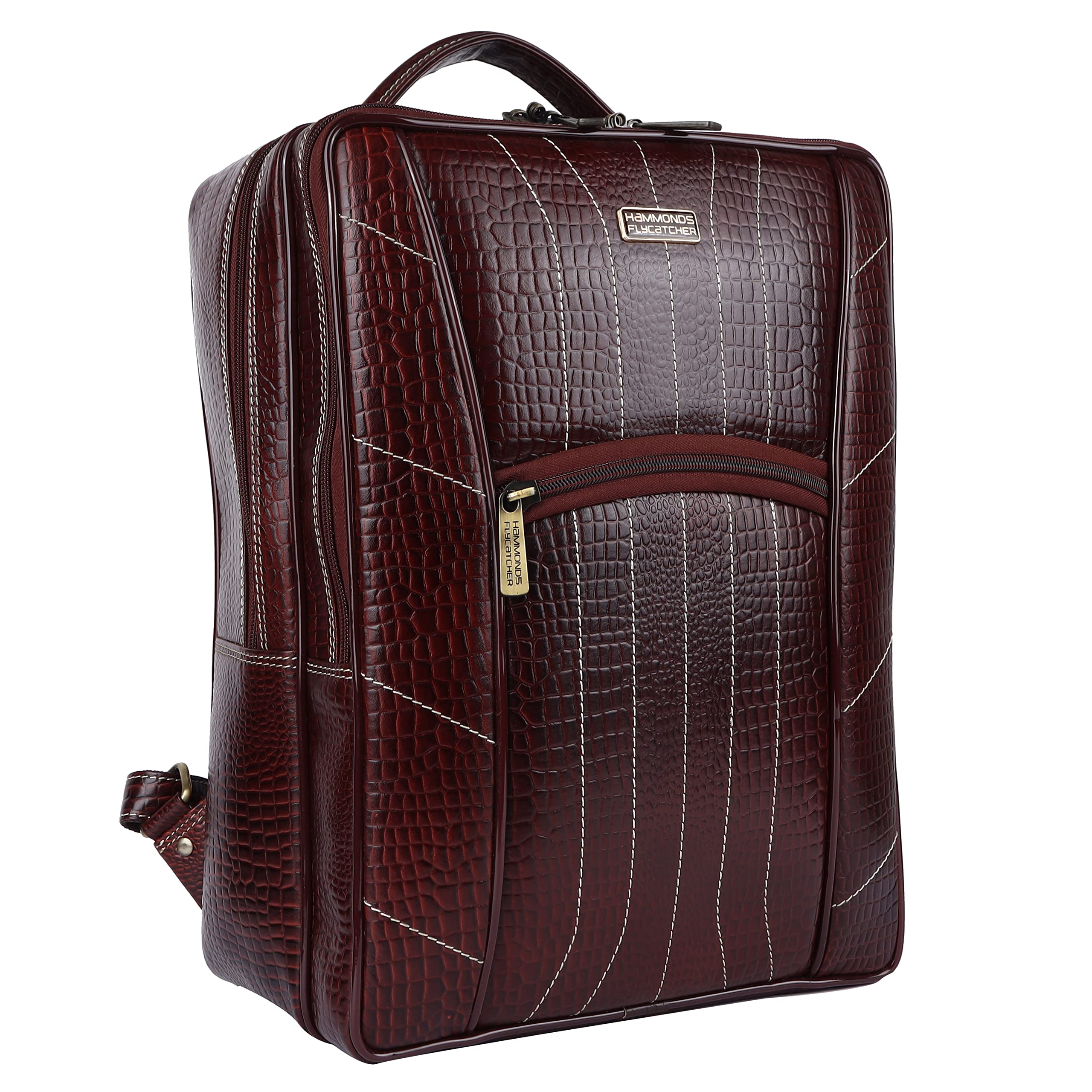 See full amazon price history chart for HAMMONDS FLYCATCHER Genuine Leather Laptop Backpack for Men and Women - Stylish, Spacious Bag with Multiple Compartments, Perfect for College, Work, and Travel - Upto 16 Inch Laptop - Croc Brown HAMMONDS FLYCATCHER Genuine Leather Laptop Backpack for Men and Women - Stylish, Spacious Bag with Multiple Compartments, Perfect for College, Work, and Travel - Upto 16 Inch Laptop - Croc Brown (B0BW9821V2) Amazon Price History, Amazon Price Tracker