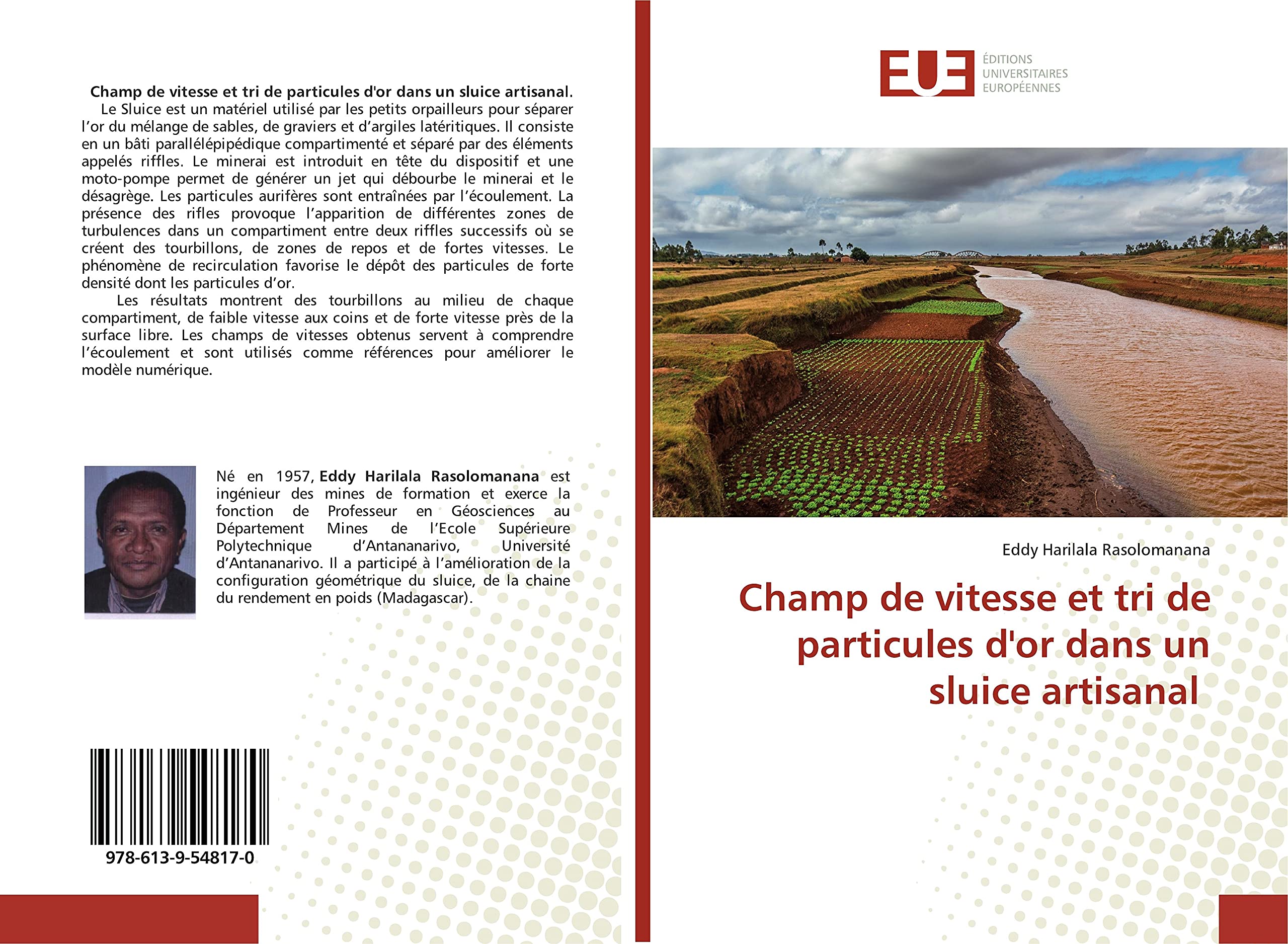 Champ de vitesse et tri de particules d'or dans un sluice artisanal (French Edition)