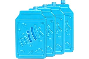 Reusable Slim Ice Pack for Coolers (4 Pieces)