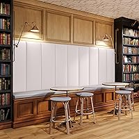 Vista 308 de Jaxx Panelist - Cabecero acolchado moderno, juego de 4 paneles para montar en la pared (cada uno de 11.25 x 38 pulgadas), tamaño King