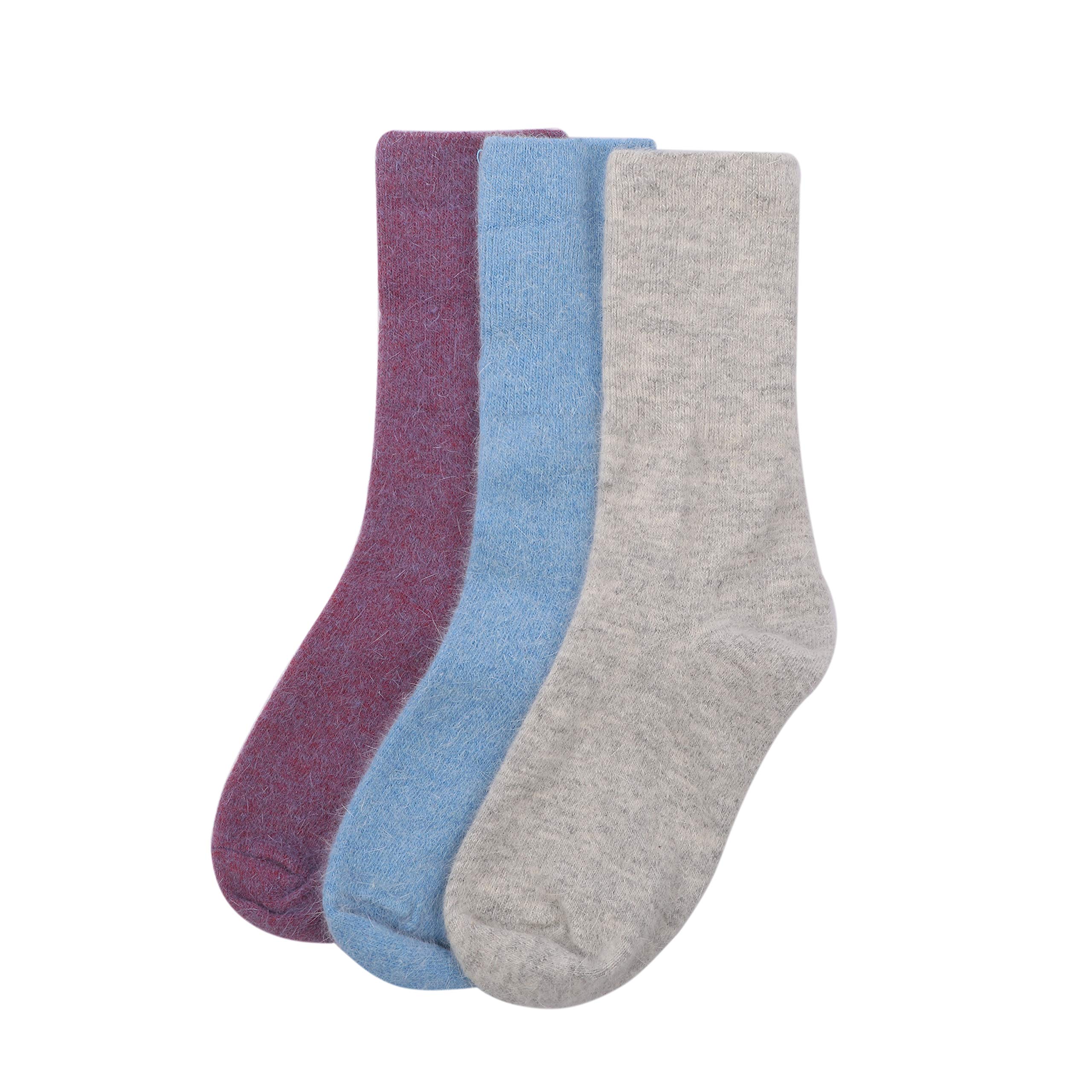 Cashmere Wool Blend Warm Thick Thermal Casual