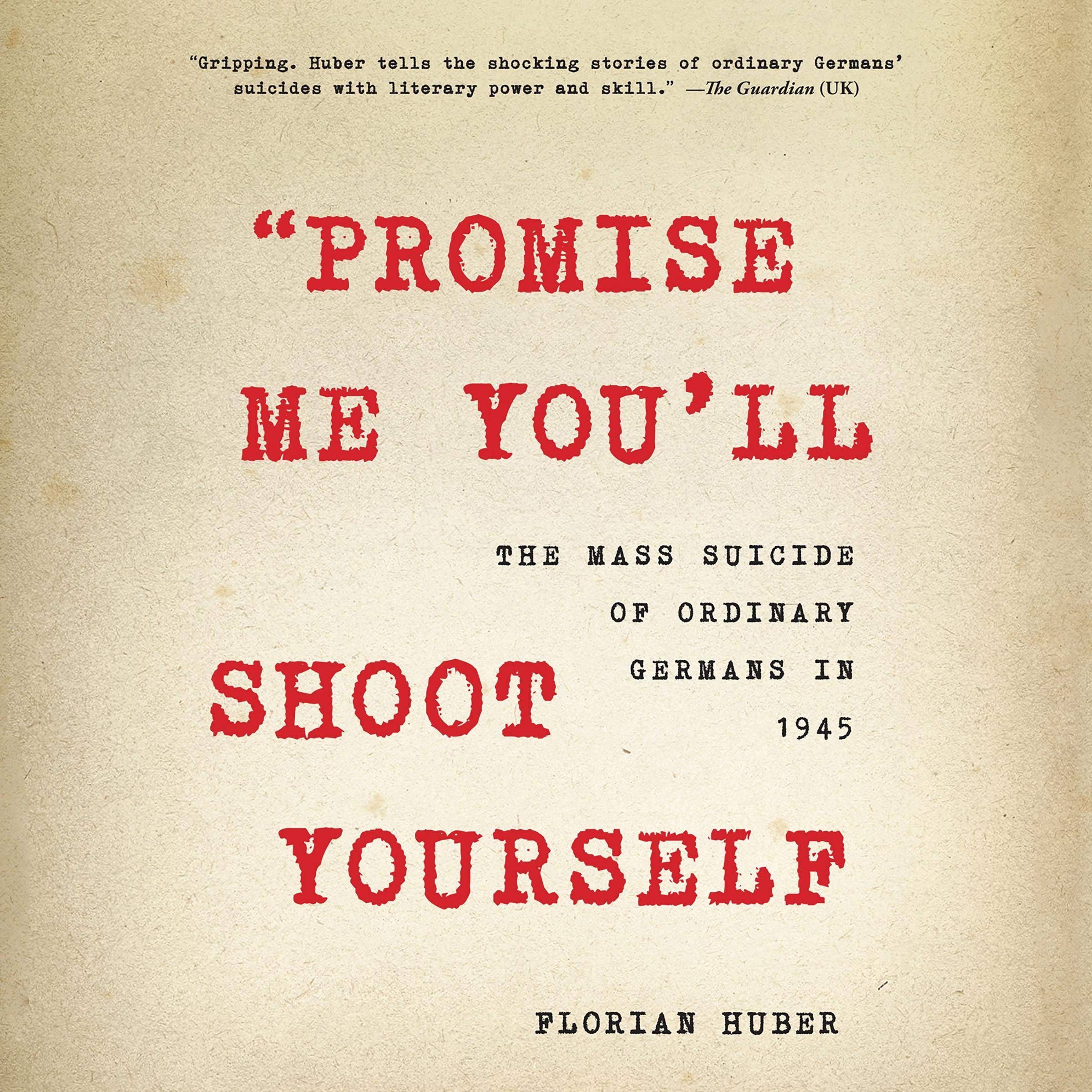 Cover art for "Promise Me You'll Shoot Yourself"