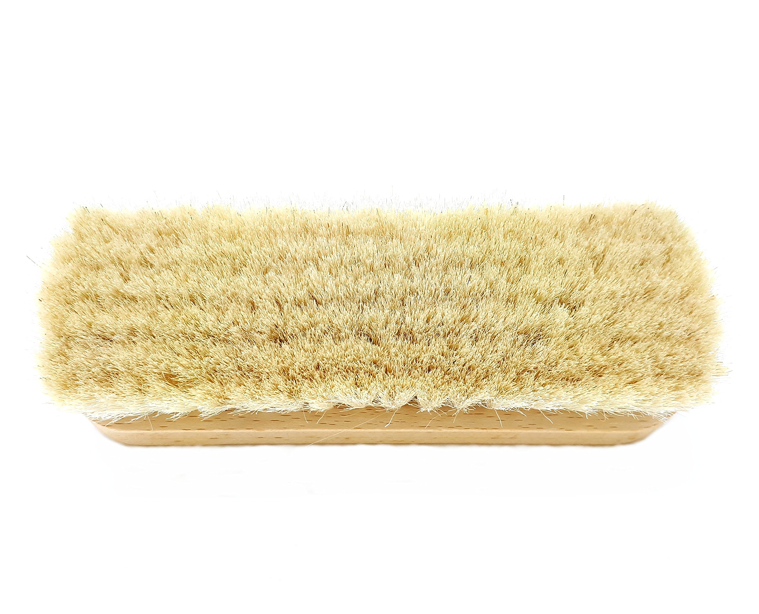 Spazzola In Pelo Di Capra Delara - Morbida Per Lucidare Scarpe E Pelletteria, Made In Germany - Foto 3