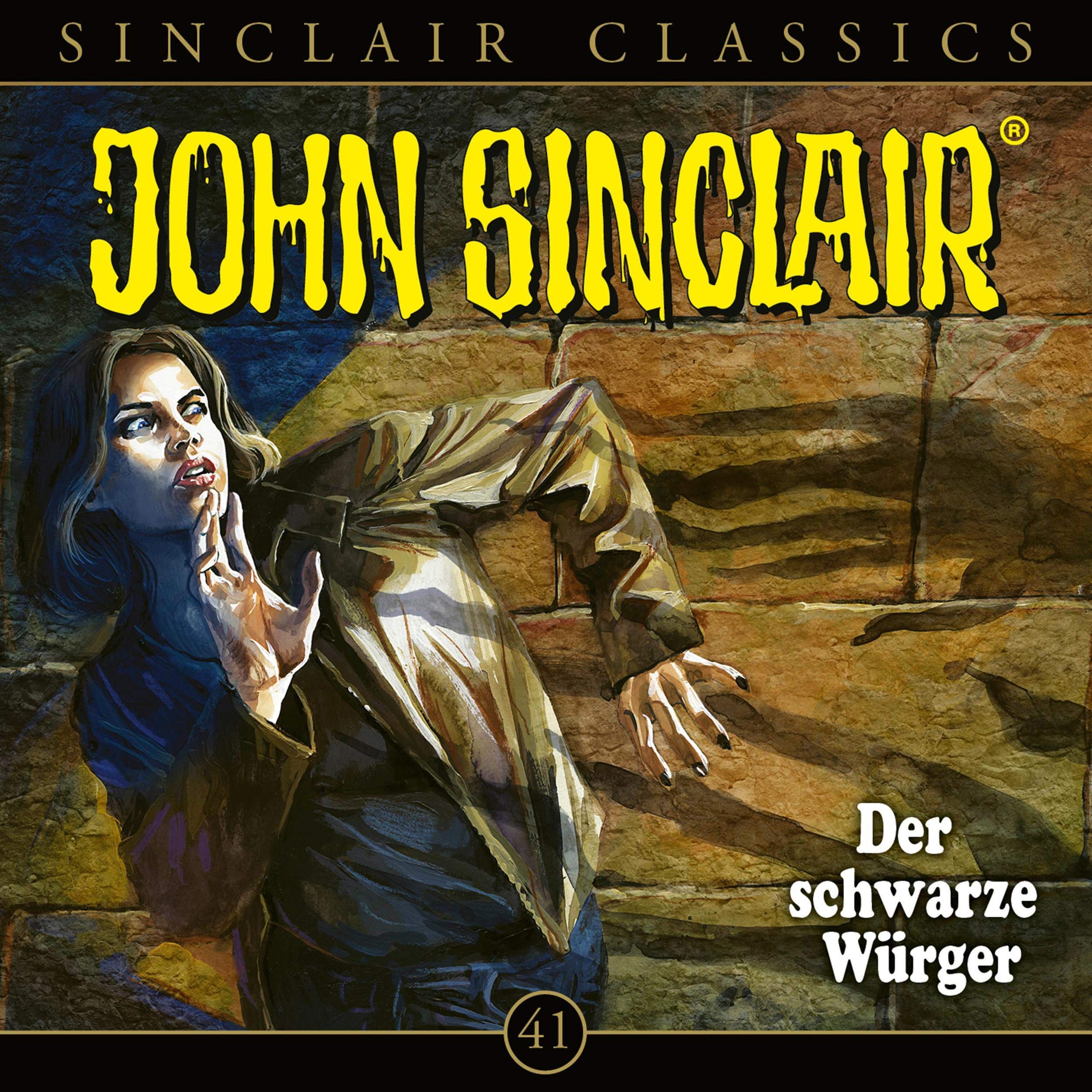 Cover art for Der schwarze Würger