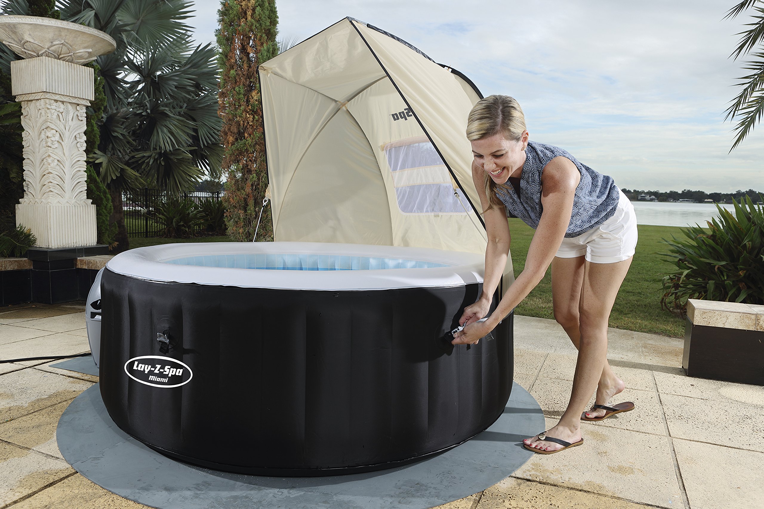 Bestway Lay-Z-Spa dach przeciwsłoneczny 183 x 94 x 109 cm