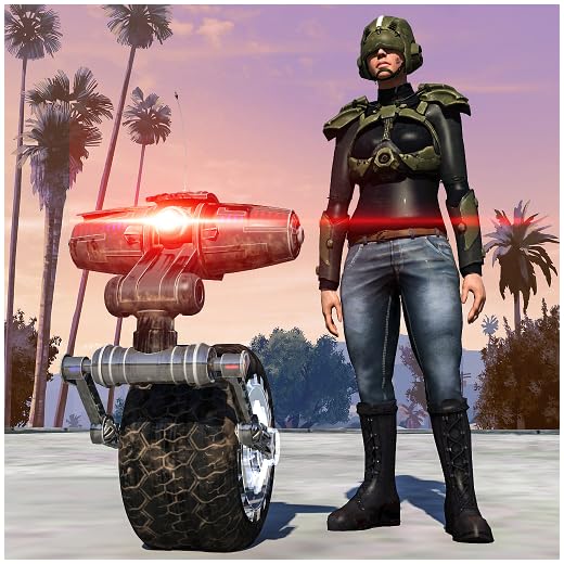 Police BIke Robot Ropehero