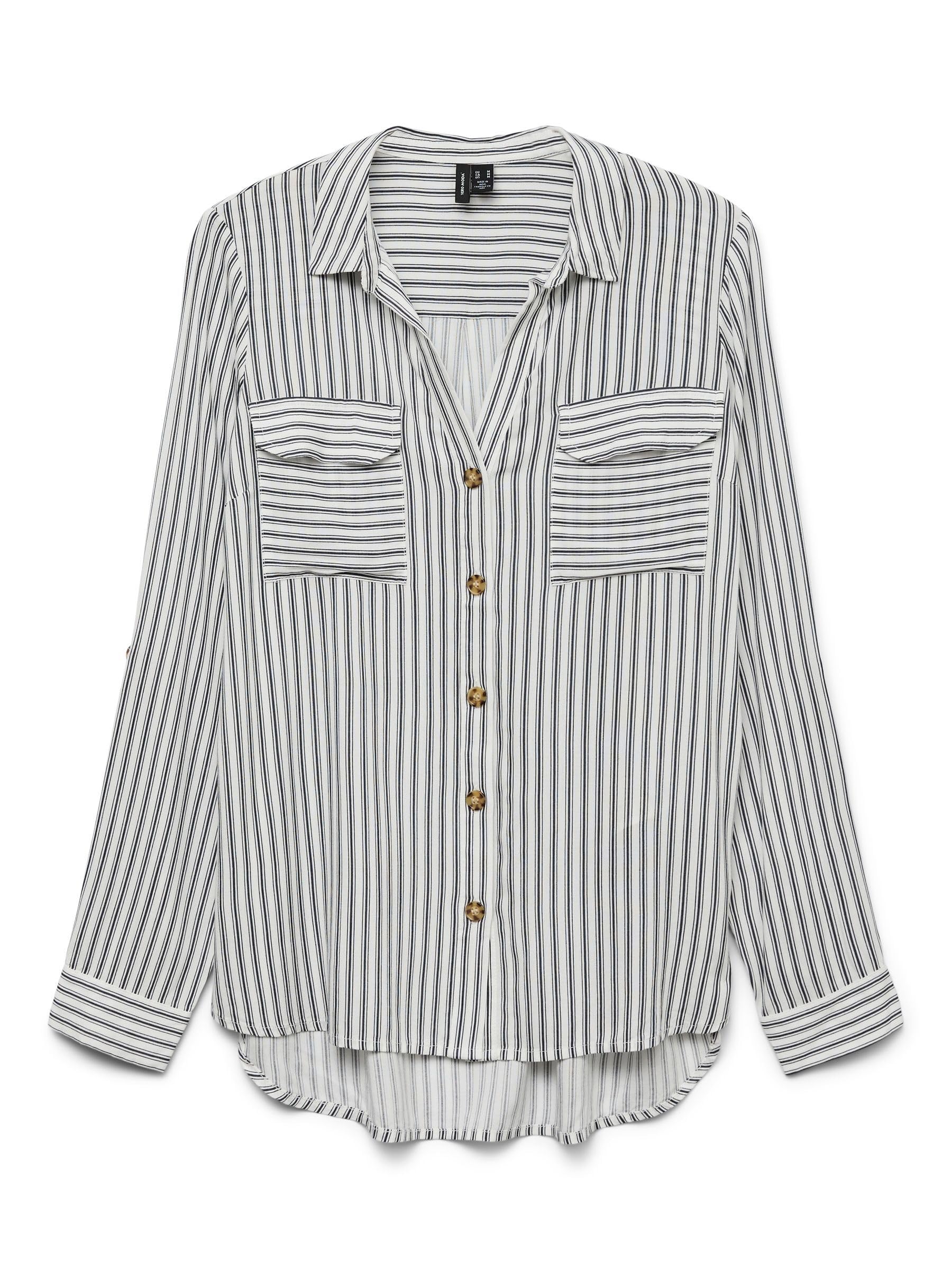 VERO MODA Shirt VMBUMPY Shirt XS, Snow White 2, XS