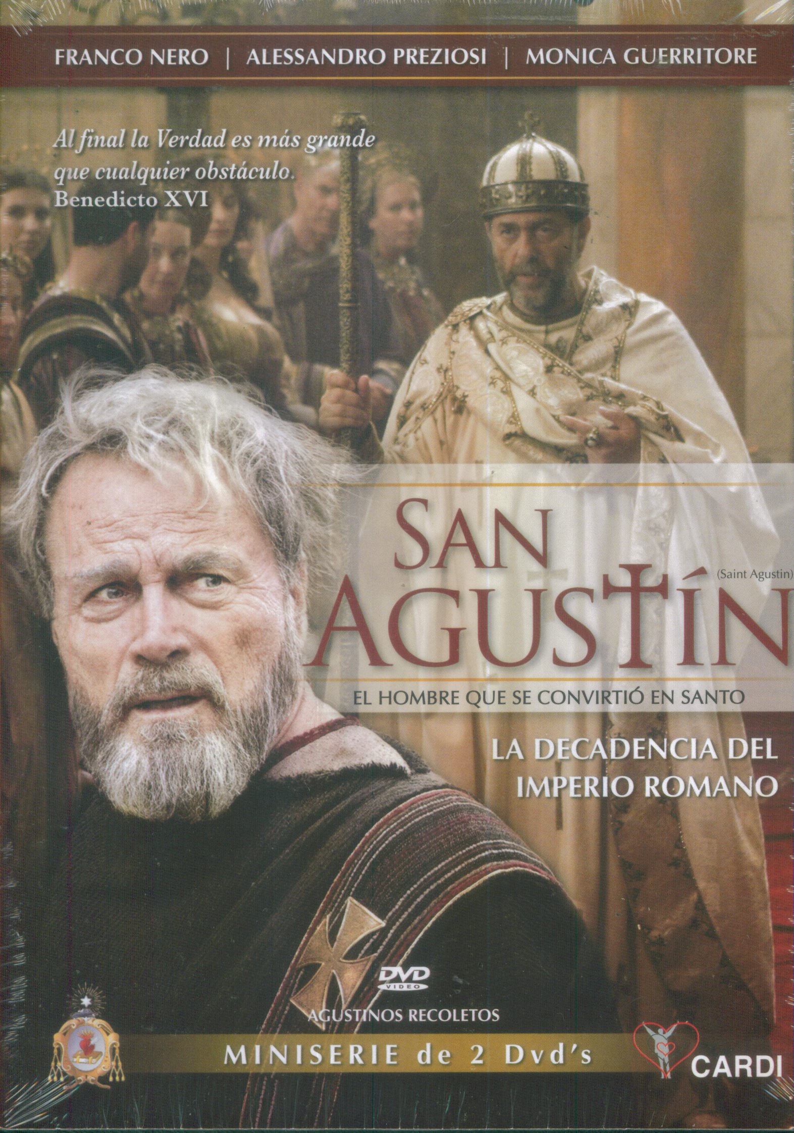 San Agustin - El Hombre Que Se Convertio En Santo (Augustine: The Decline of the Roman Empire) - TV series 2 dvd boxset [NTSC/Region 1 and 4 dvd. Import - Latin America] (English and Spanish audio)