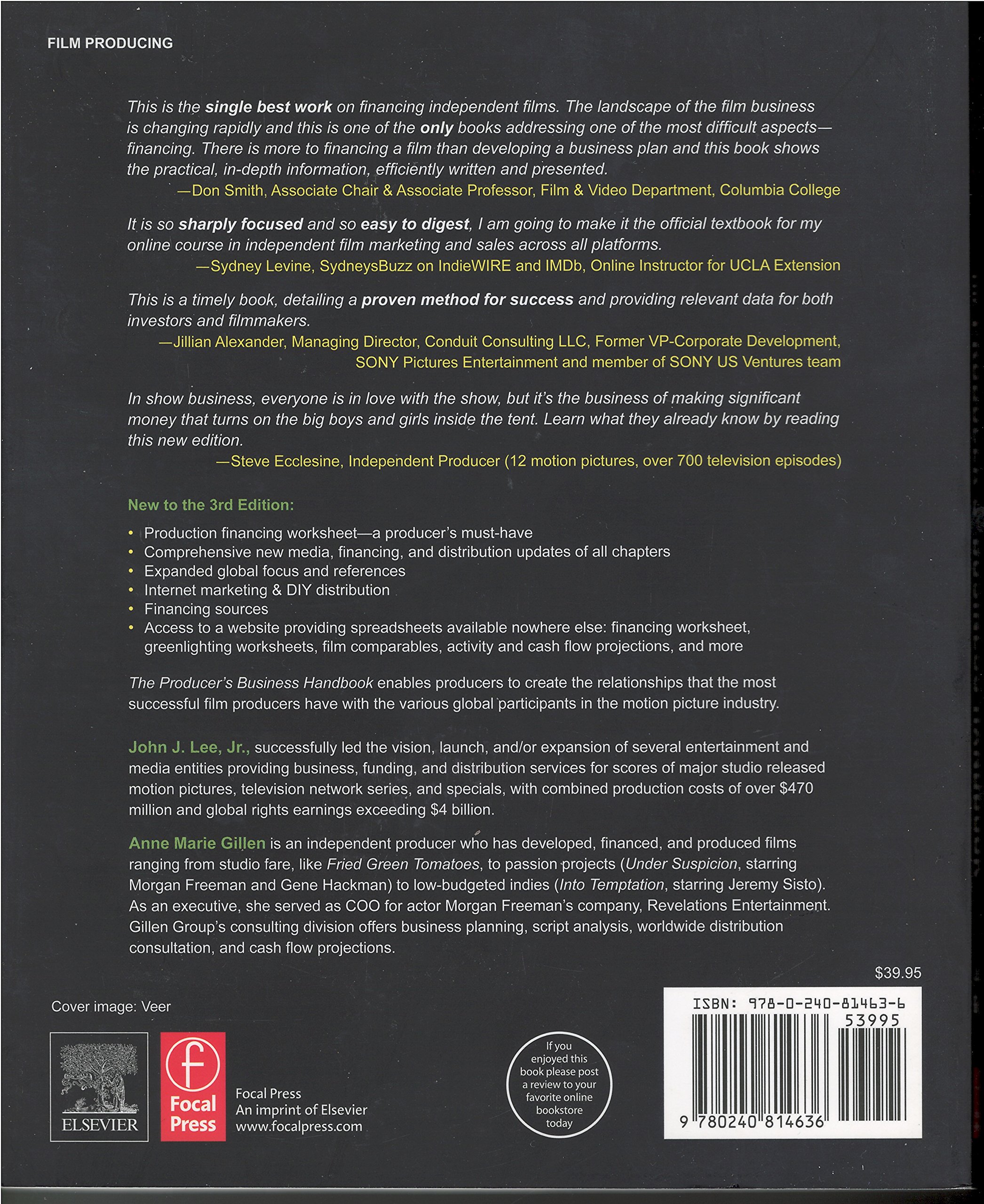 The Producer's Business Handbook: The Roadmap for the Balanced Film Producer (American Film Market Presents)