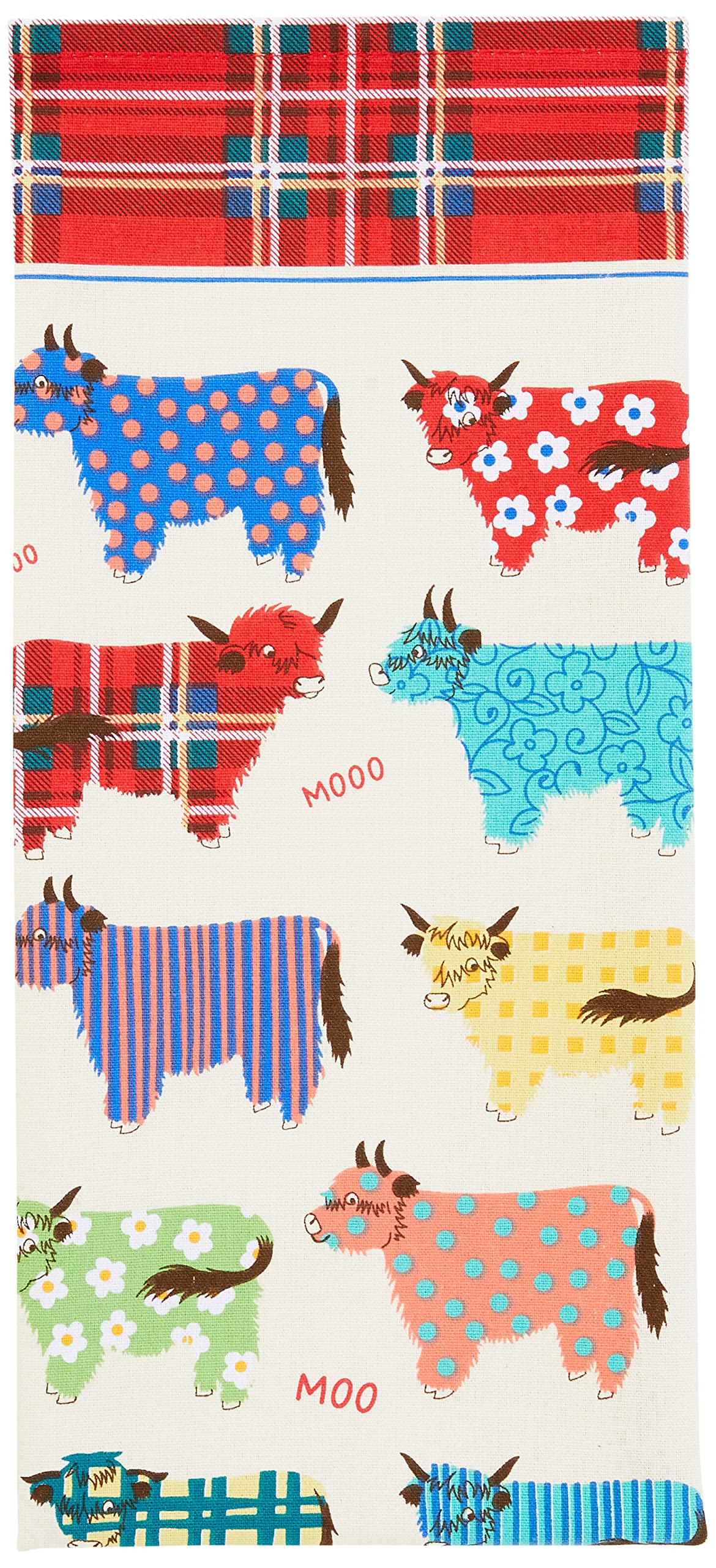 Scott Inness Highland Cow Tea Towel