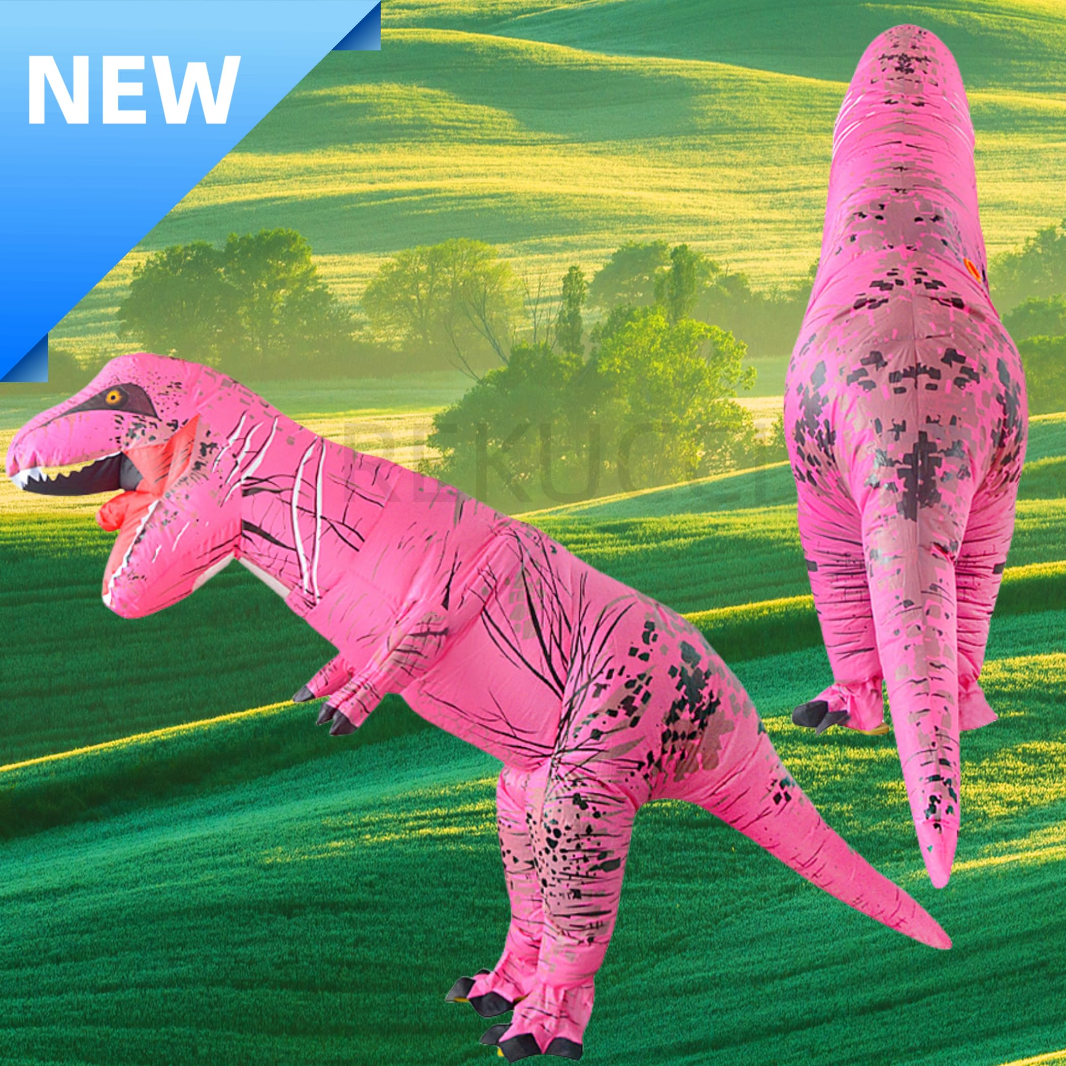 匿名発送　美品　パーリーゲイツ 恐竜　スウェット　ピンク　サイズ2 Amazon.co.jp: REKUCCI ティラノサウルス 着ぐるみ 恐竜 コスプレ