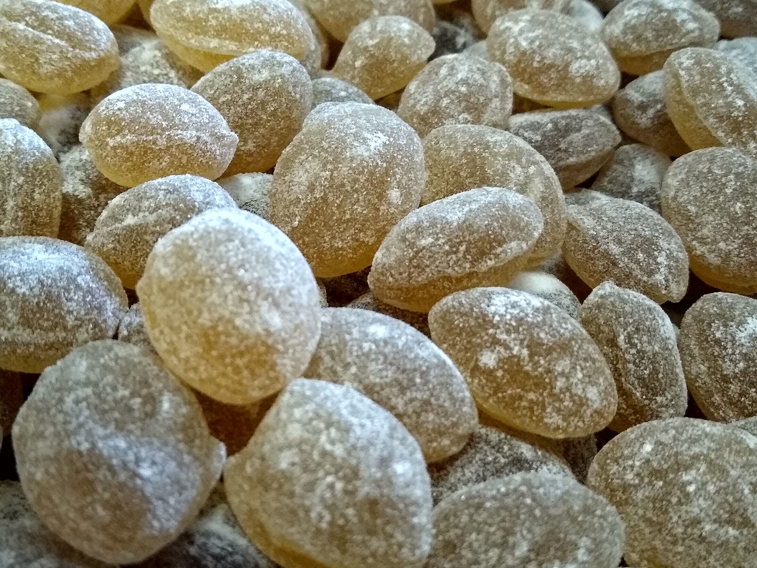 Ginger Bulk Sanded Candy Drops - 2 lbs of Fresh Delicious Candy