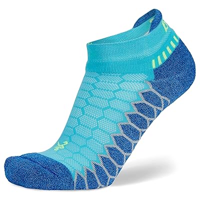 balega Silver Crew Cut Socks Shoes Cobalt