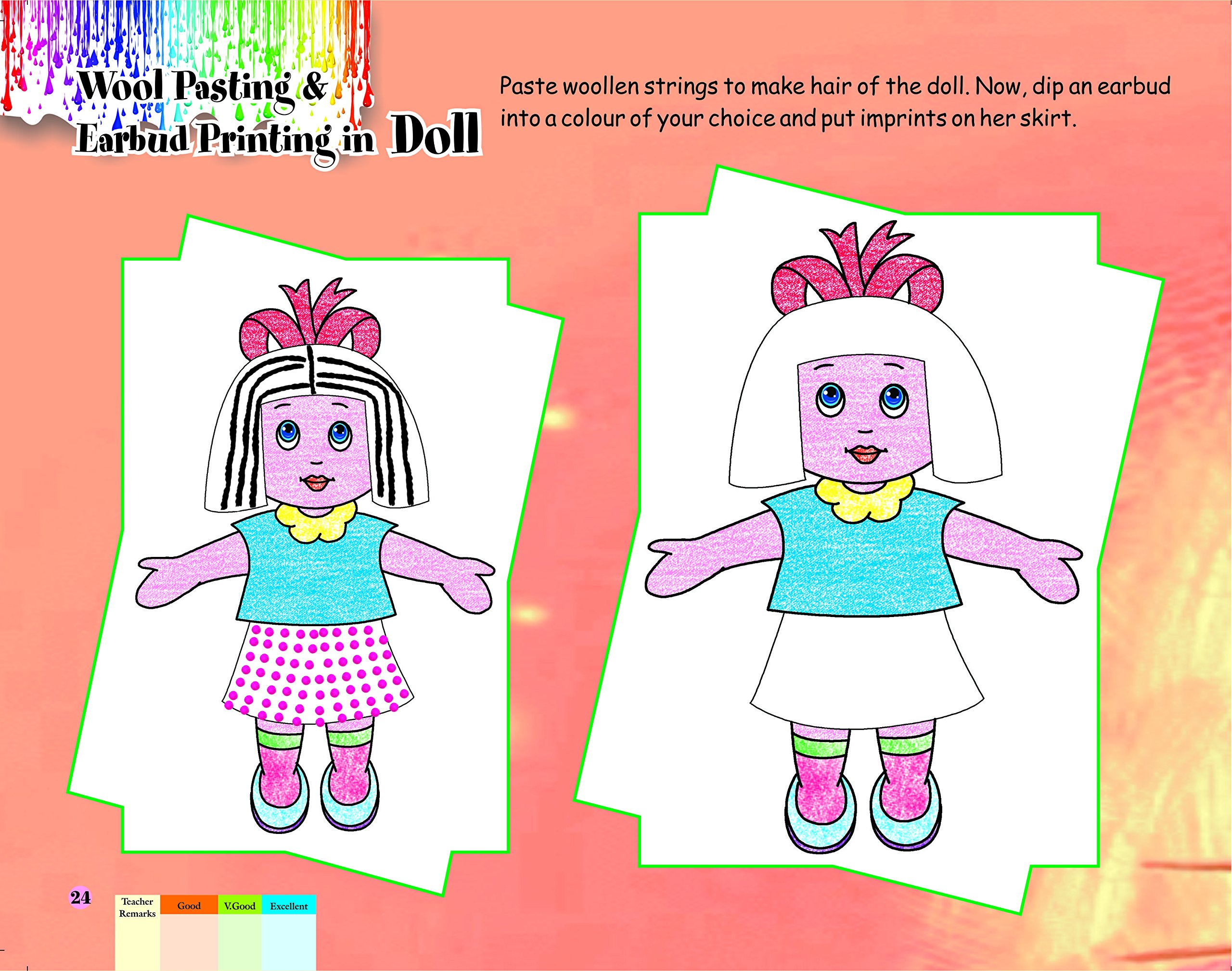 GIKSO Activity Book - Art and Craft B for Kids Age 3-7 Years Old Kids 3