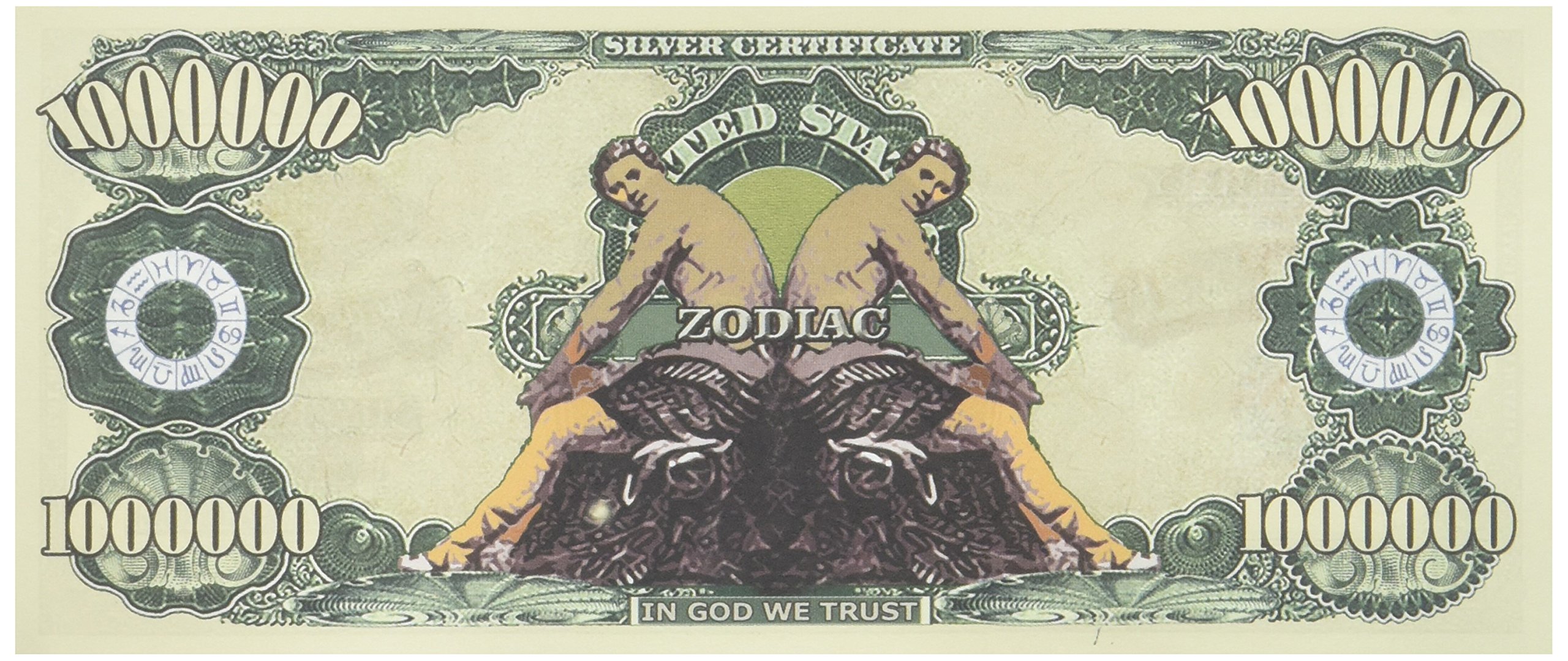 American Art Classics Zestaw 100 – zodiak bliźnięta milion dolarów banknot