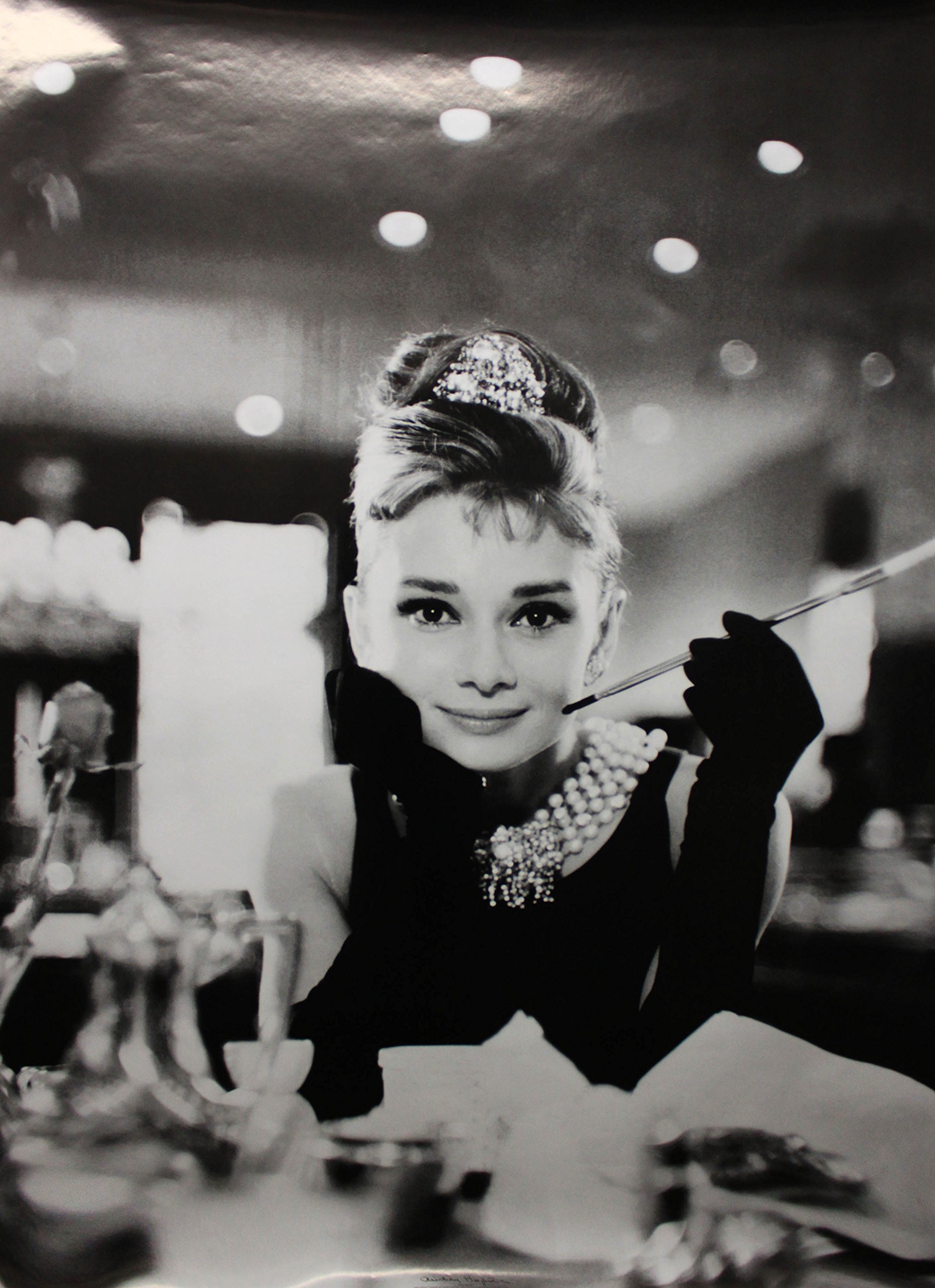 Audrey Hepburn - Smoking Poster