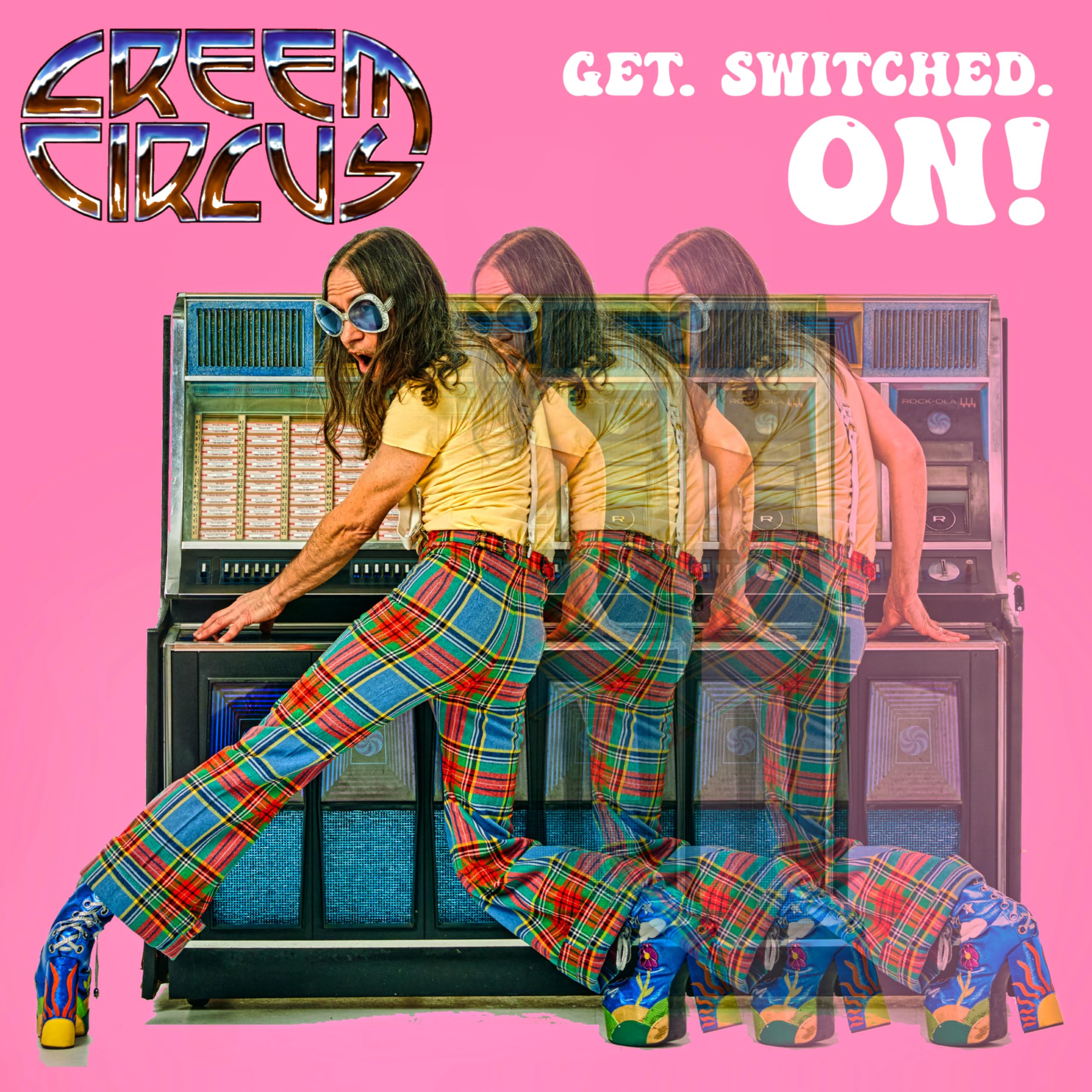 CREEM CIRCUS - Get Switched On! - Vinyl (translucent pink vinyl LP)