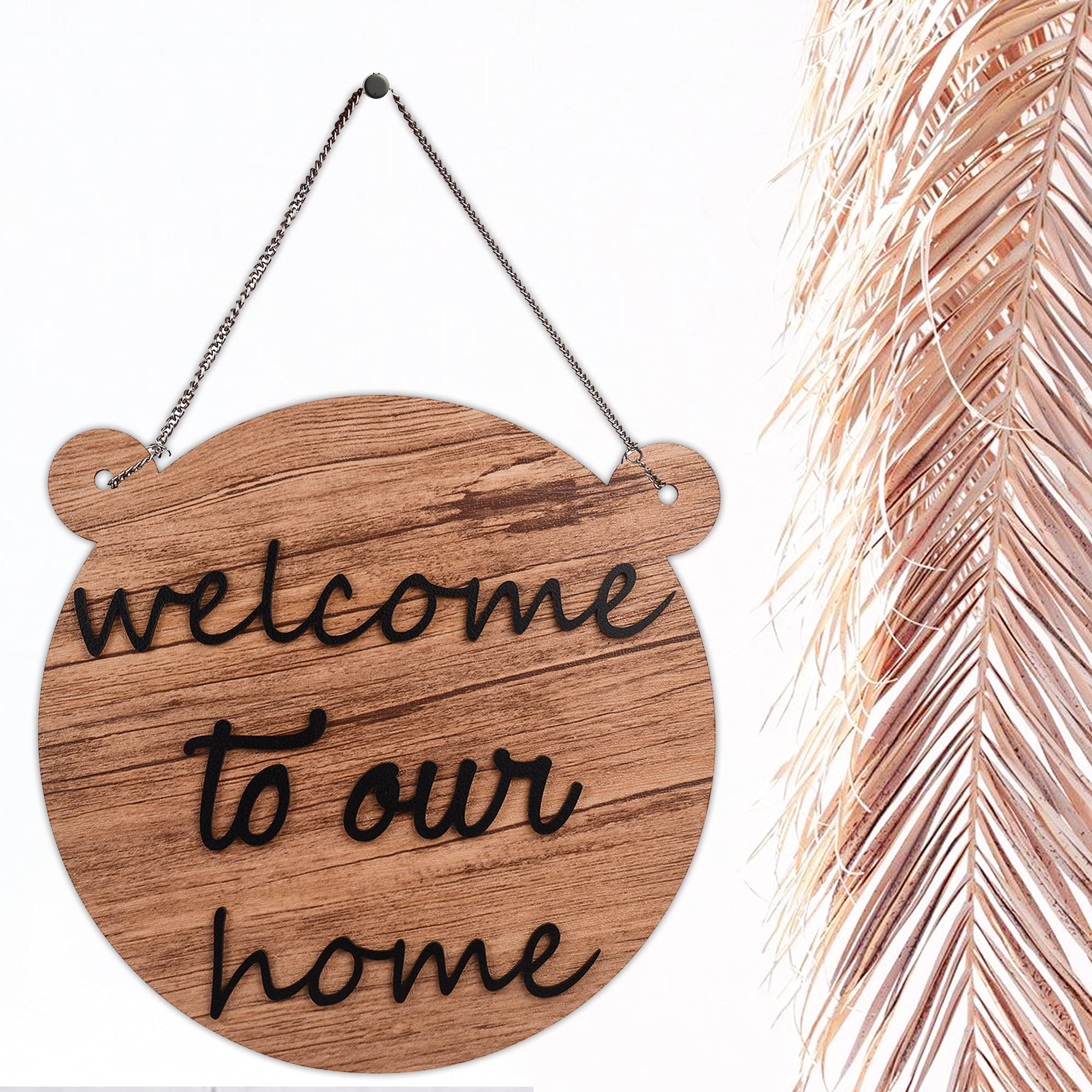 Sehaz Artworks Wall Hangings | Home Decor Items Stylish Living Room | Decorative Items for Home | Home Decoration Items | Wall Decor/Room Decor Items for Living Room/Bedroom - Welcome Home - Image 5 thumbnail