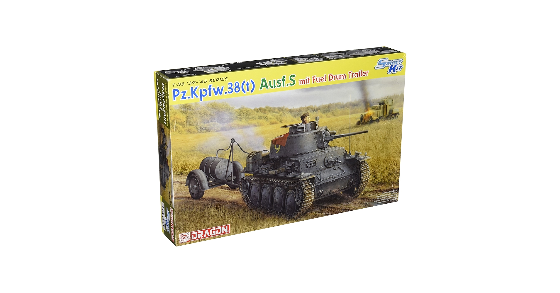ドラゴン 戦車モデルキット セット Amazon | ドラゴン 1/35 38 t 戦車 S型 燃料ドラム缶牽引車