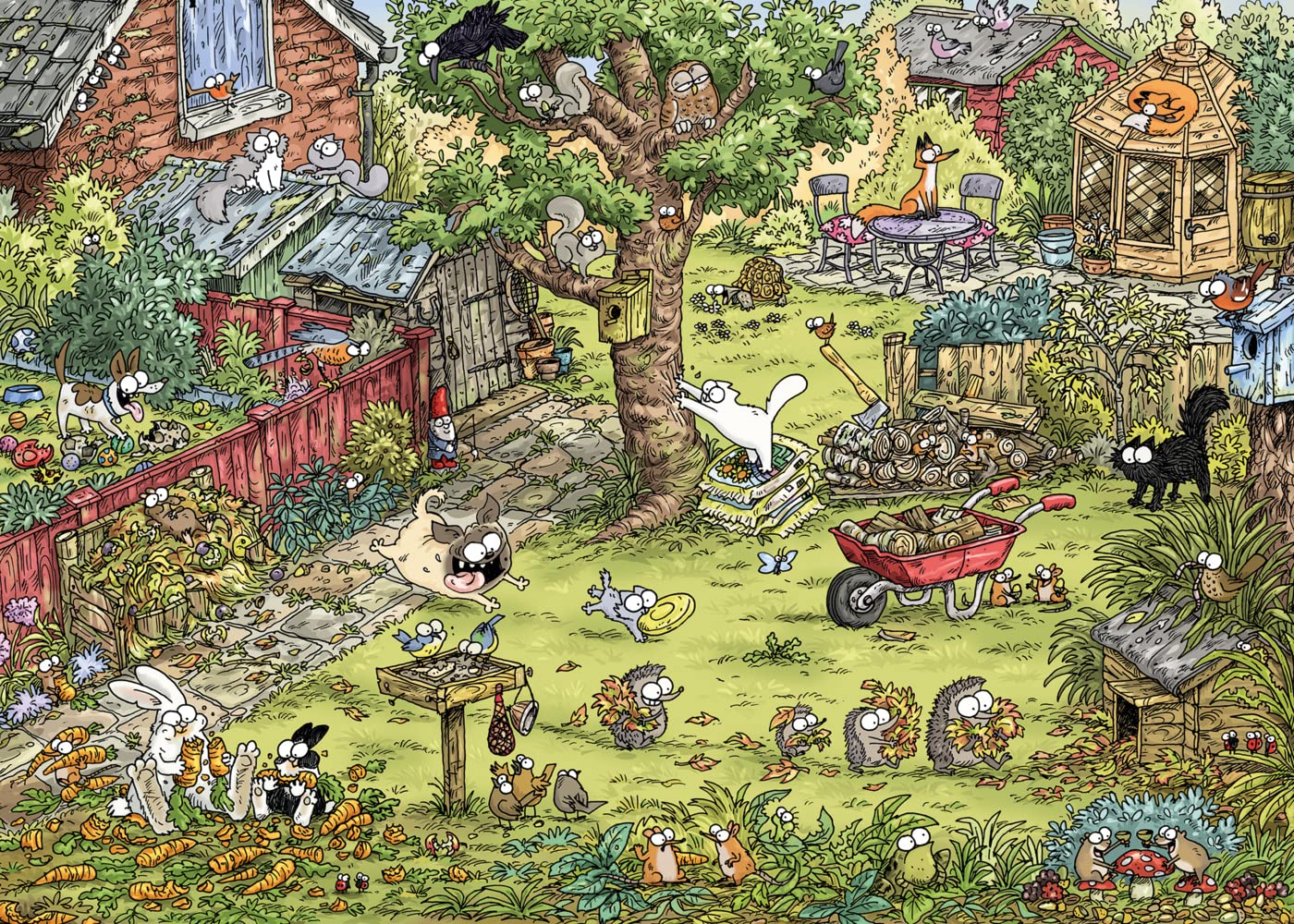 Garden Adventures Puzzle 1000 Teile