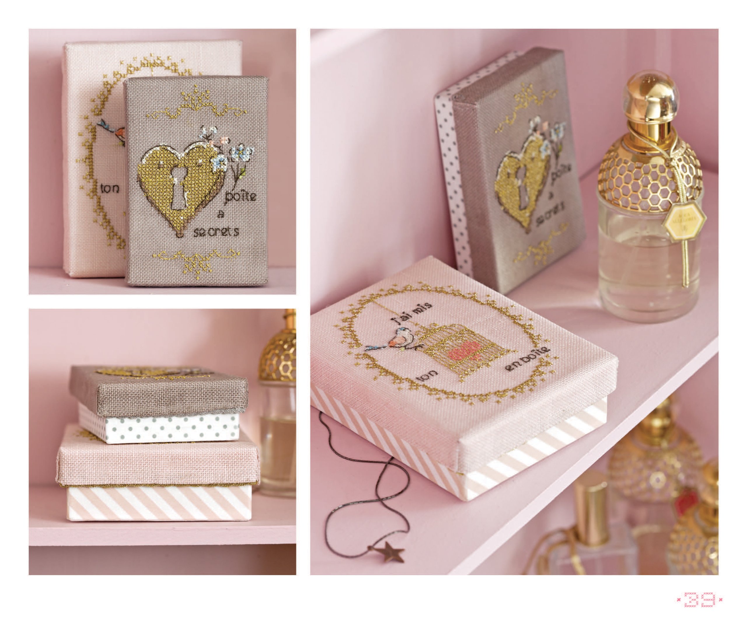 Amazon | MANGO [Esprit romantique] クロスステッチ図案集-フランス語