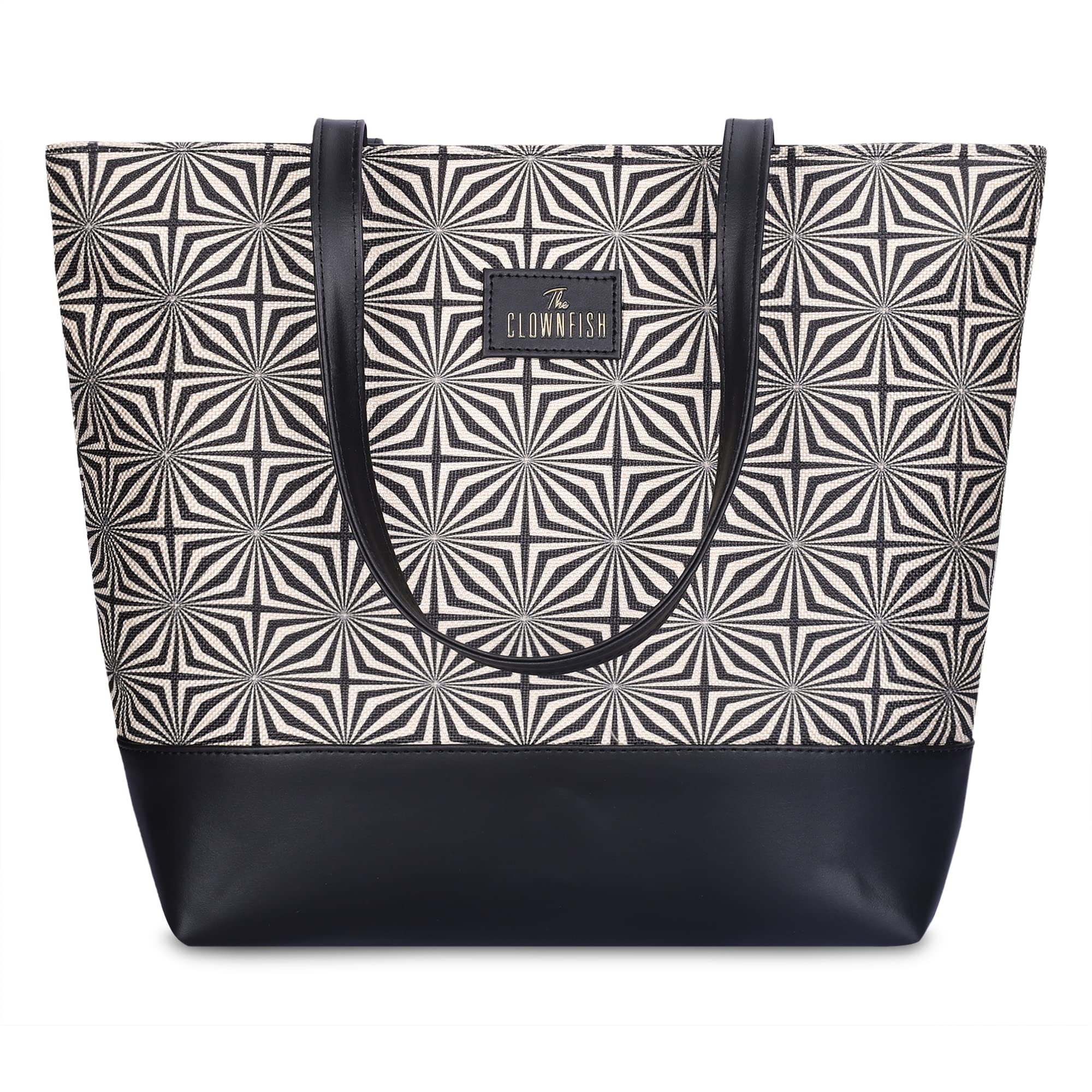 THE CLOWNFISH Valentine Printed Handicraft Fabric & Faux Leather Handbag for Women Office Bag Ladies Shoulder Bag Tote for Women College Girls (Cobalt Blue-Diamond Design) (B0BZ118RBS) Amazon Price History, Amazon Price Tracker