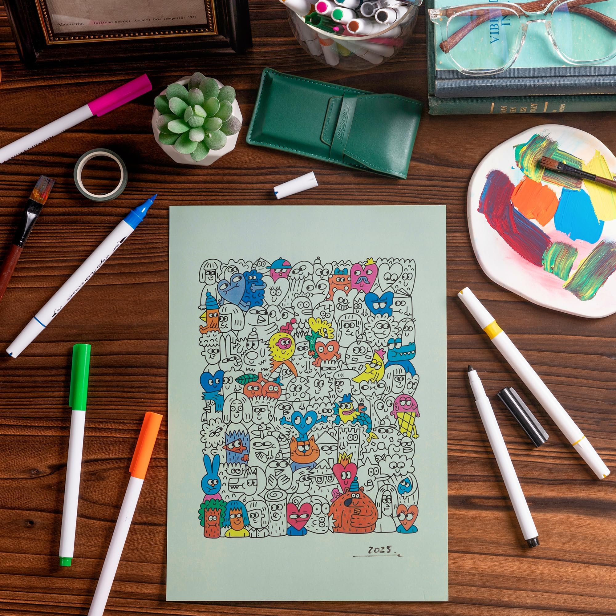 40 Fogli Carta Colorata Salvia A4 Cartoncino Morandi 250GSM 92LB per Fai da Te, Arte, Scrapbooking