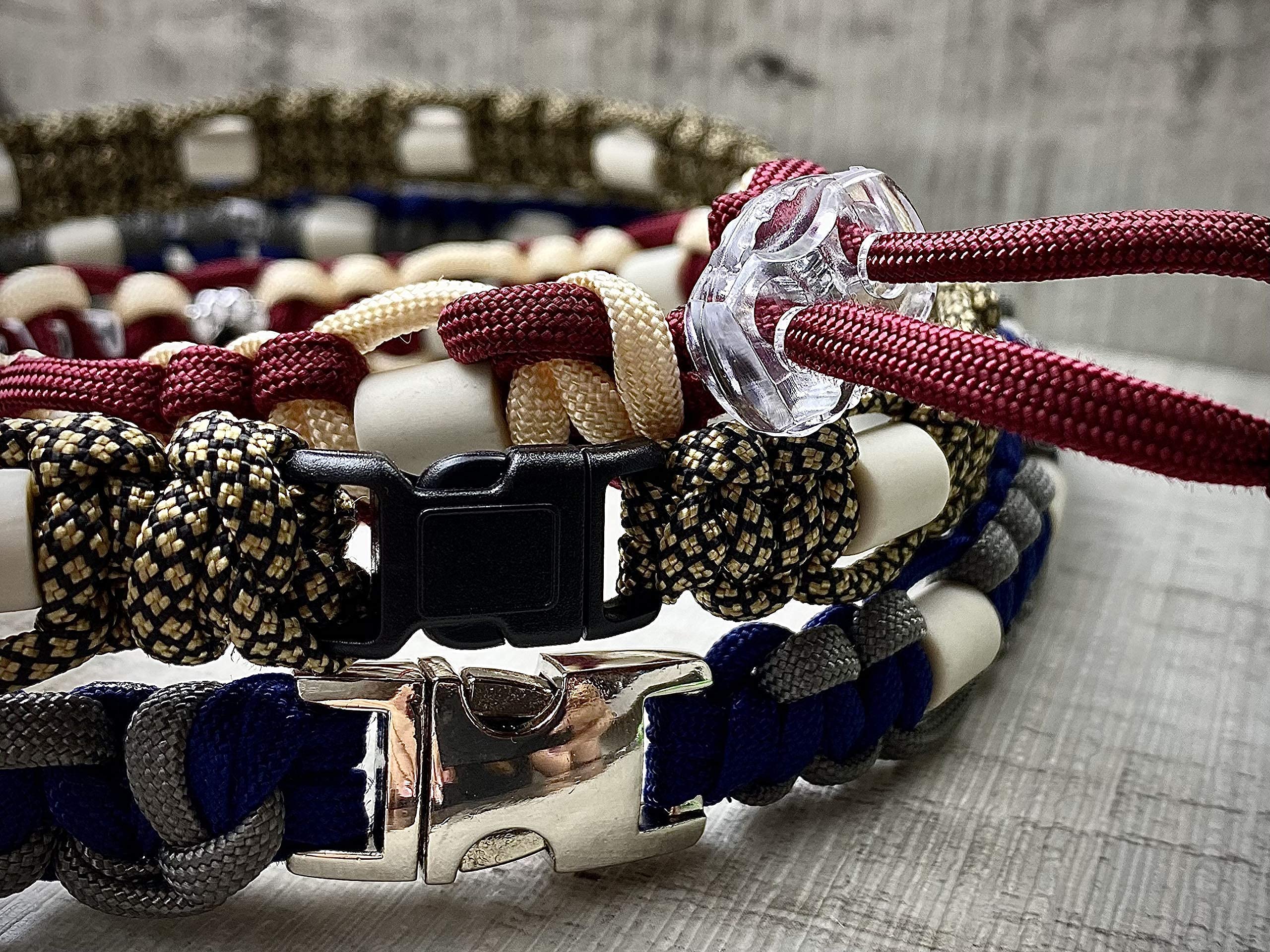 EM Keramik Halsband fr Hunde, mit/ohne Name, 60 ver. Farben, Flechten,  100.000 Varianten, Pftchen, Anker Beads, PetsGlamour : Amazon.de: Haustier