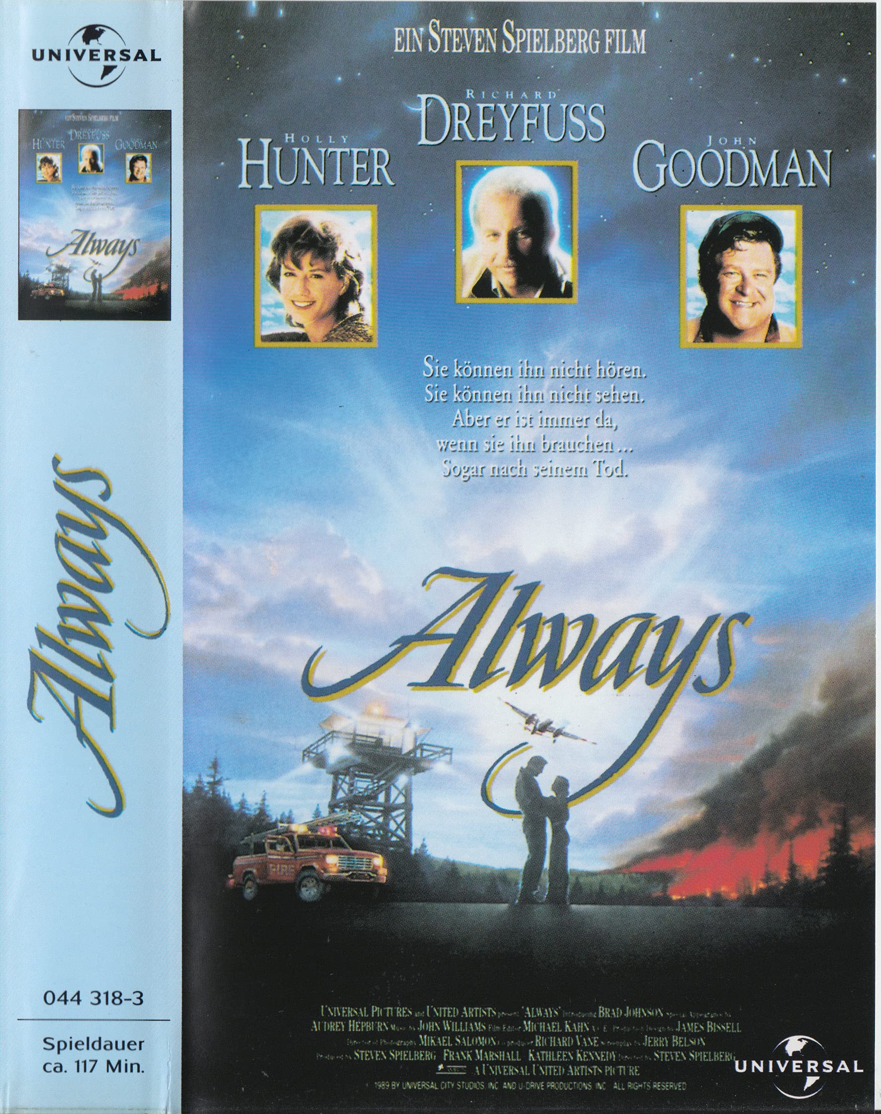 Always VF VHS cassette vidéo grand classique du cinéma de Steven Spielberg