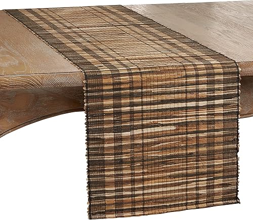 Miniatura 3 de Camino de mesa de jacinto de agua a rayas