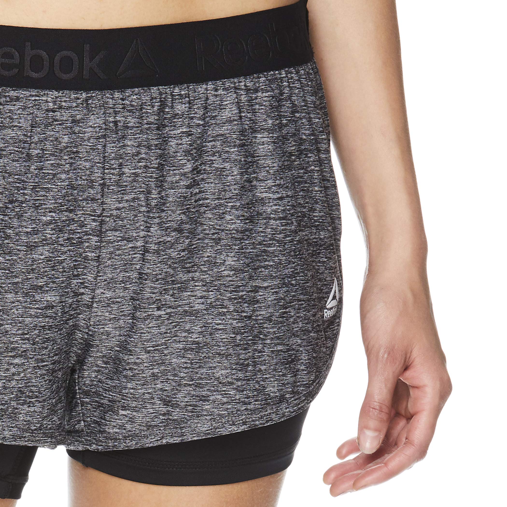 Reebok Damskie spodenki treningowe do biegania cardio