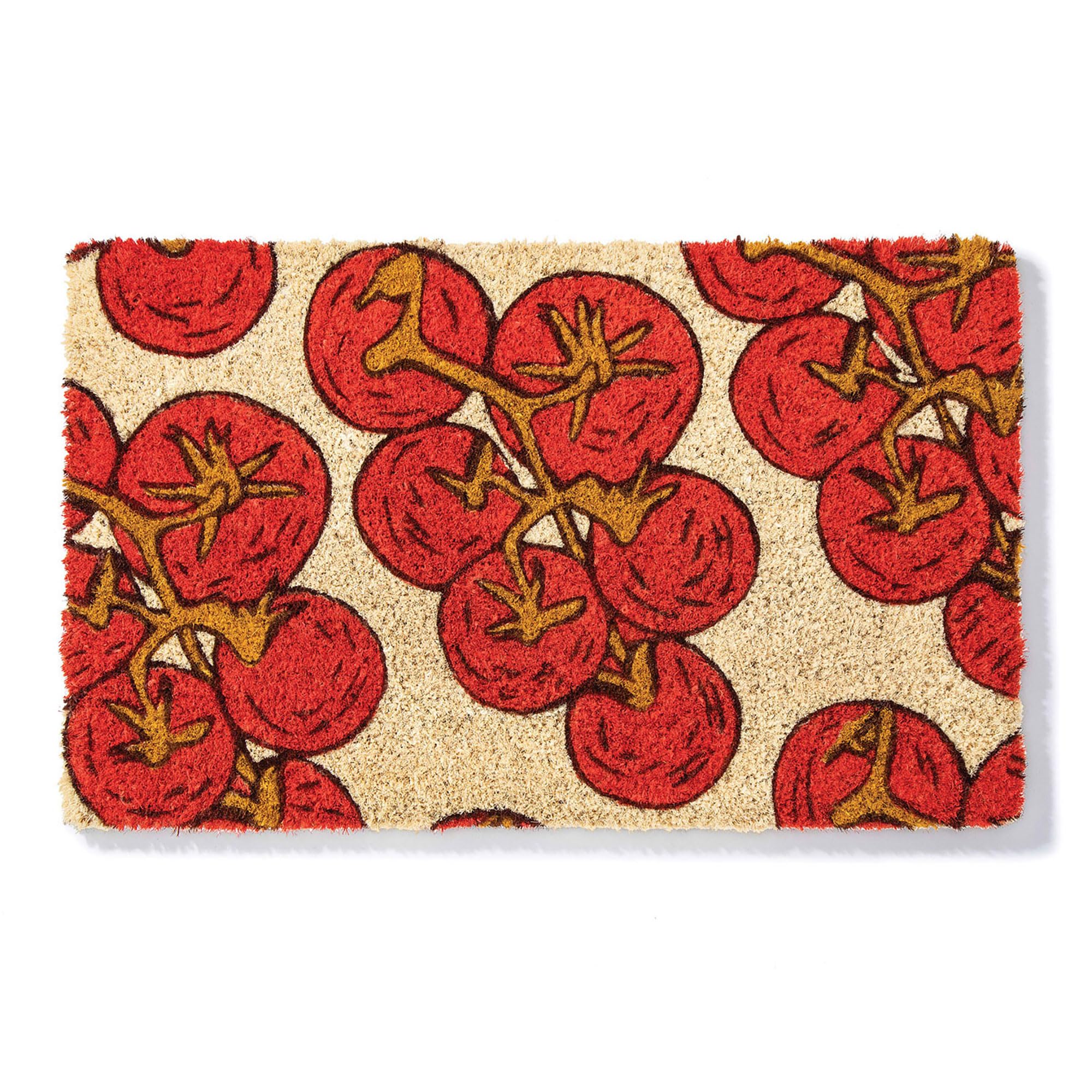 Entryways Handmade Doormat - Tomato Soup, 18"x30"