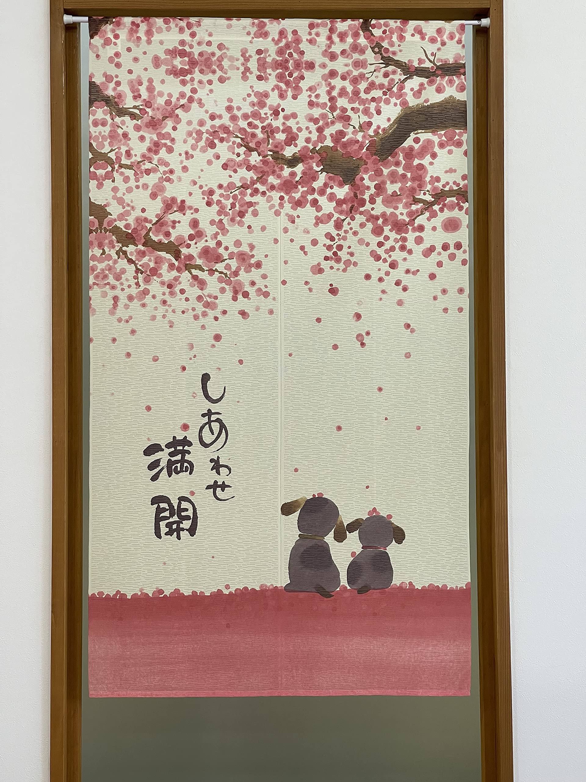 これからの季節に　新古典柄　京都万葉舎謹製　夏の本麻暖簾『筍』 これからの季節に 新古典柄 京都万葉舎謹製 夏の本麻暖簾『筍』