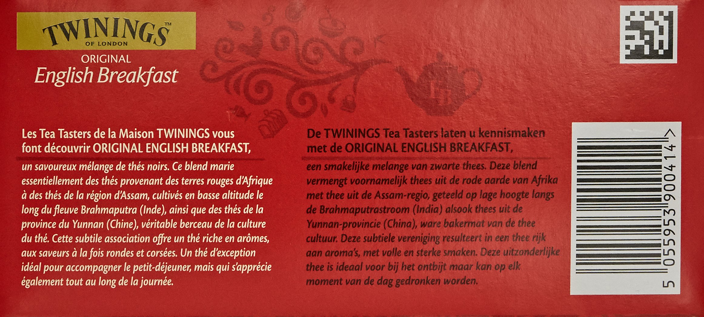 Twinings Thé Original English Breakfast 40 g - Lot de 6