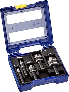 IRWIN Countersink Drill Bit Set for Metal, 5-Piece (1877793) - coolthings.us