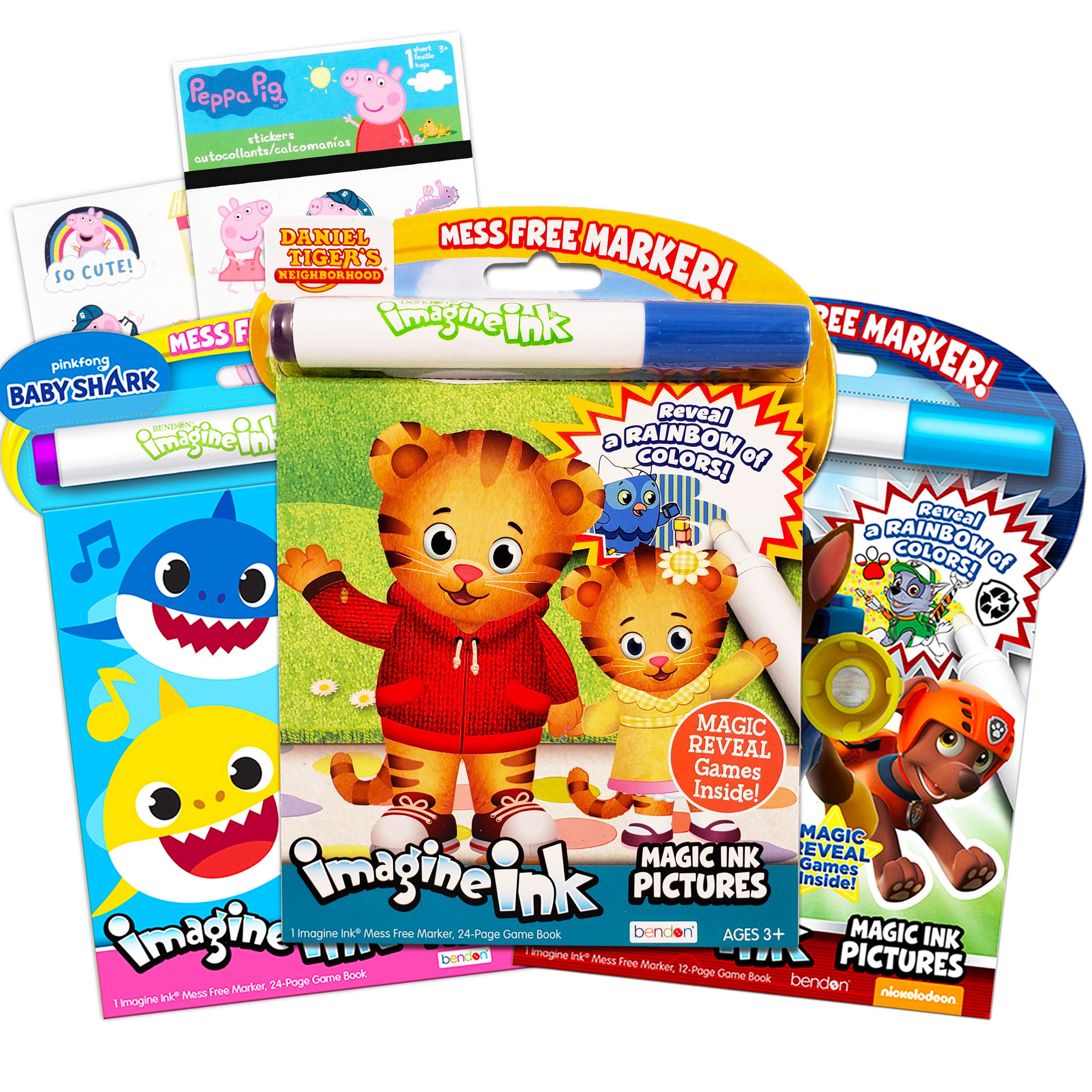 Buy Imagine Ink Coloring Book Bundle 3 Pack No Mess Magic Ink