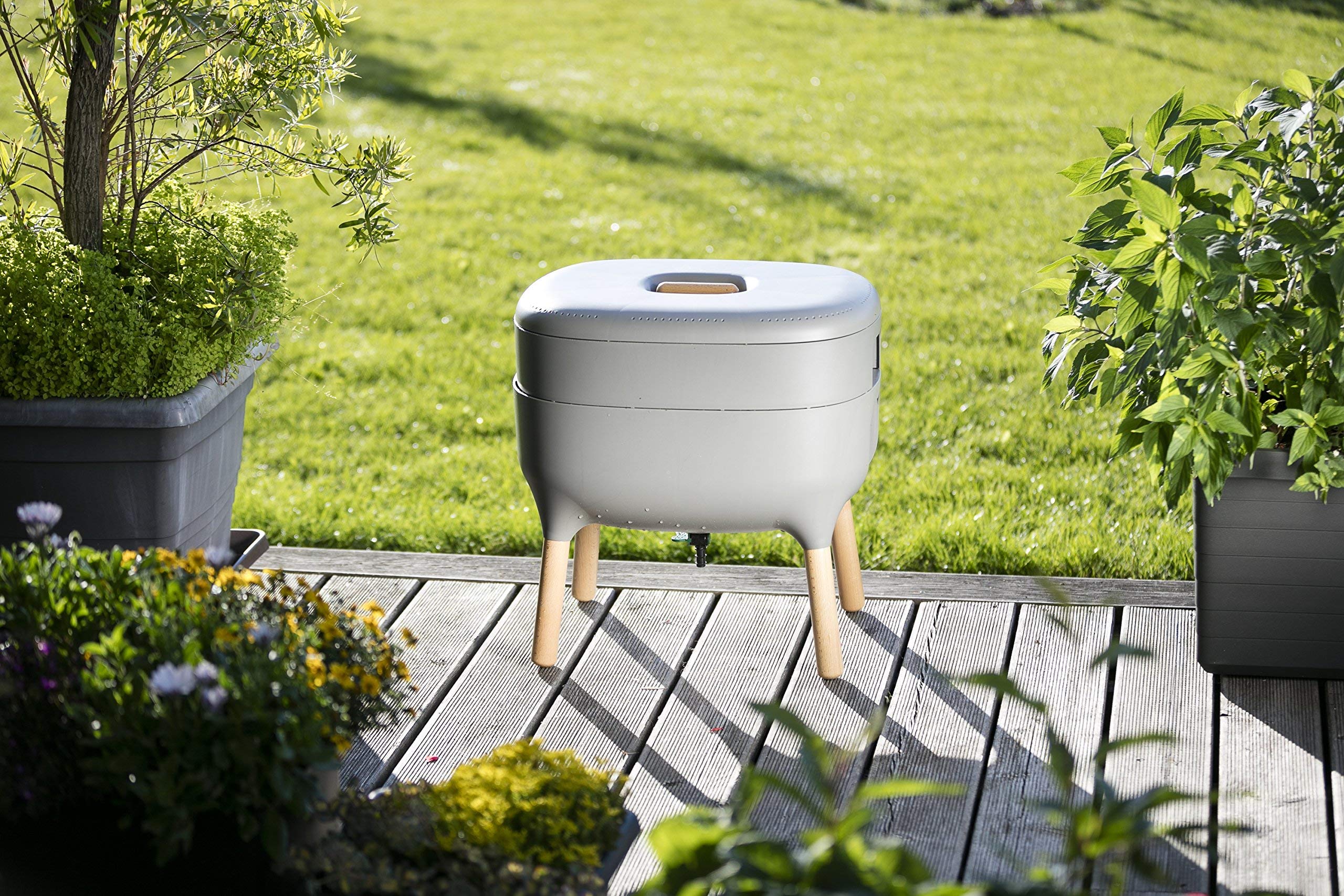 Plastia Urbalive Worm Farm - Light Anthracite