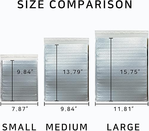 Miniatura 4 de Bolsa de almuerzo aislada reutilizable para enfriar y térmicas, bolsa enfriadora, caliente y frío, ideal para sándwich, aperitivos, bebidas,