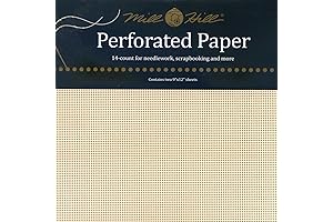 Mill Hill Perforated Cross Stitch Paper: Precise Stitching Made Easy