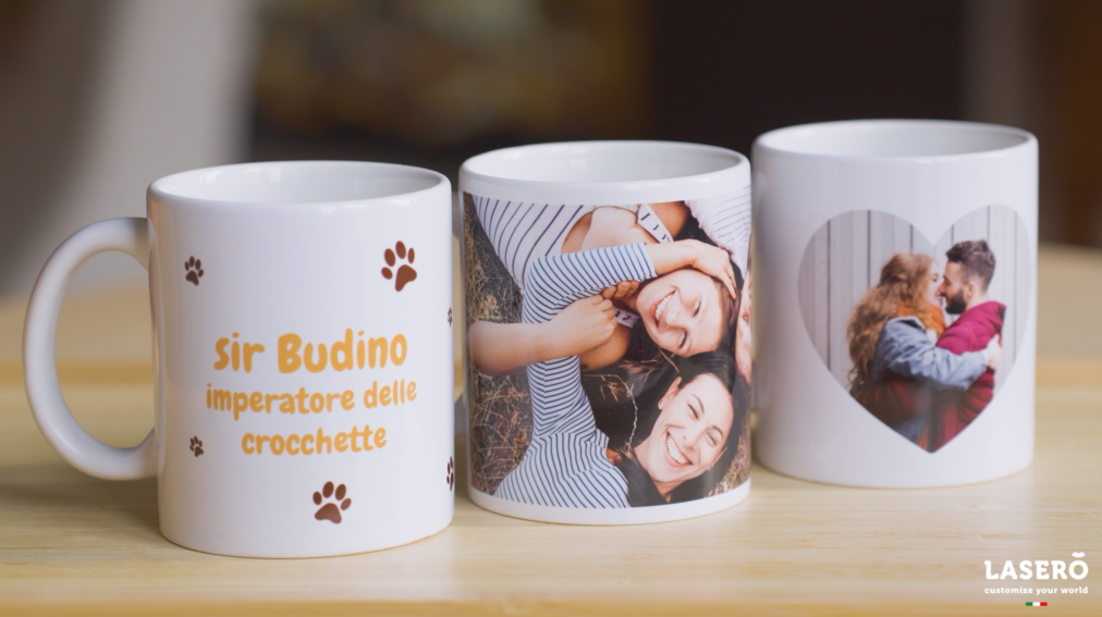 Tazza Personalizzata 'Cafecito E Pettegolezzo. Perché è Così La Vita' | Ceramica 350 Ml Regalo Divertente